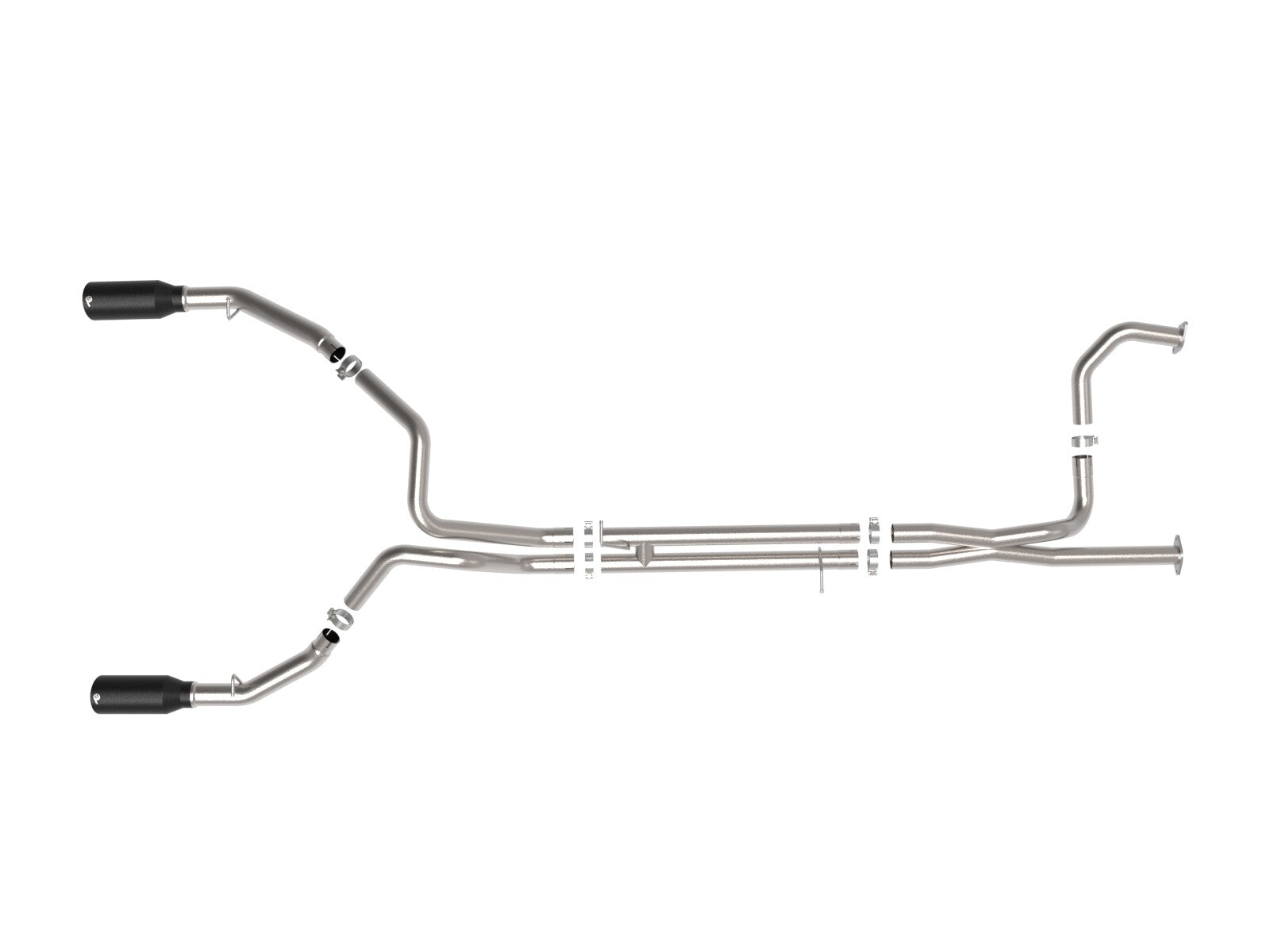 Vulcan Series 3 Inch 304 Stainless Steel Cat-Back Exhaust System w/ Tip Ram 1500 Trx 21-24 V8-6.2L (sc) aFe Power
