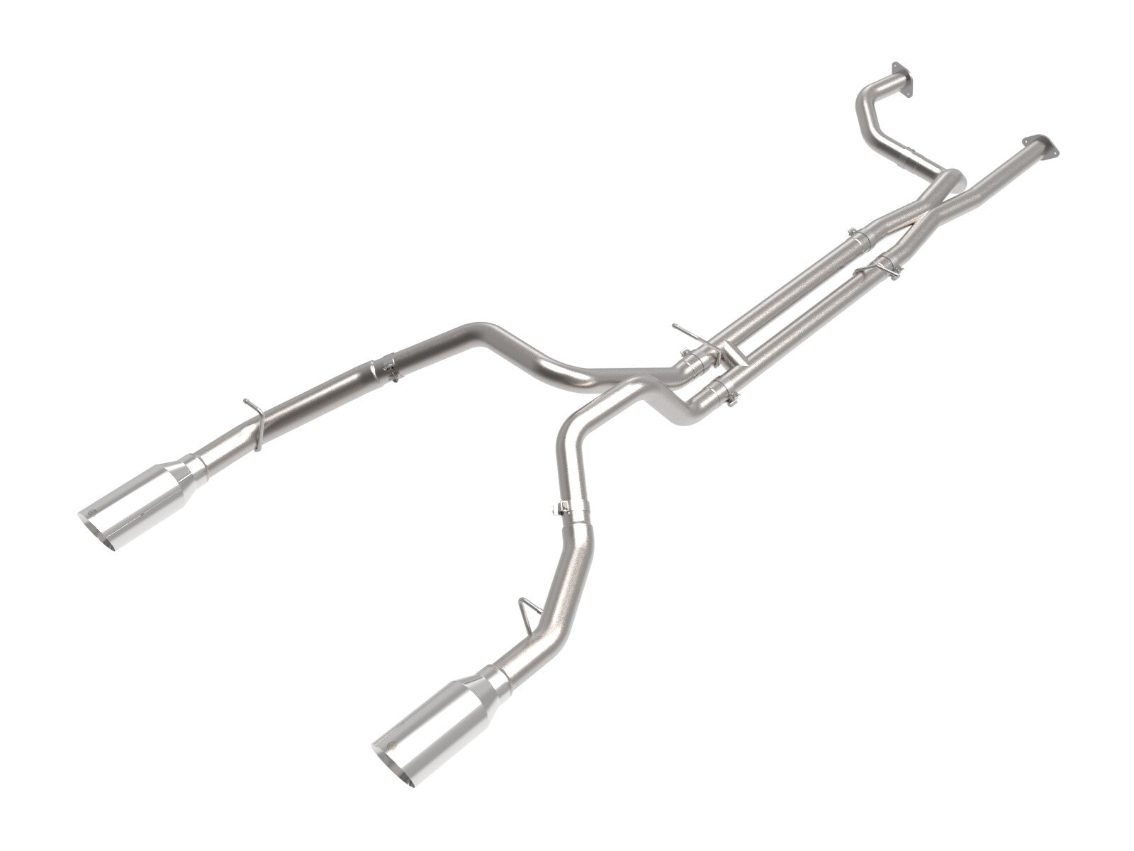 Vulcan Series 3 Inch 304 Stainless Steel Cat-Back Exhaust System w/Polished Tip Ram 1500 Trx 21-24 V8-6.2L (sc) aFe Power