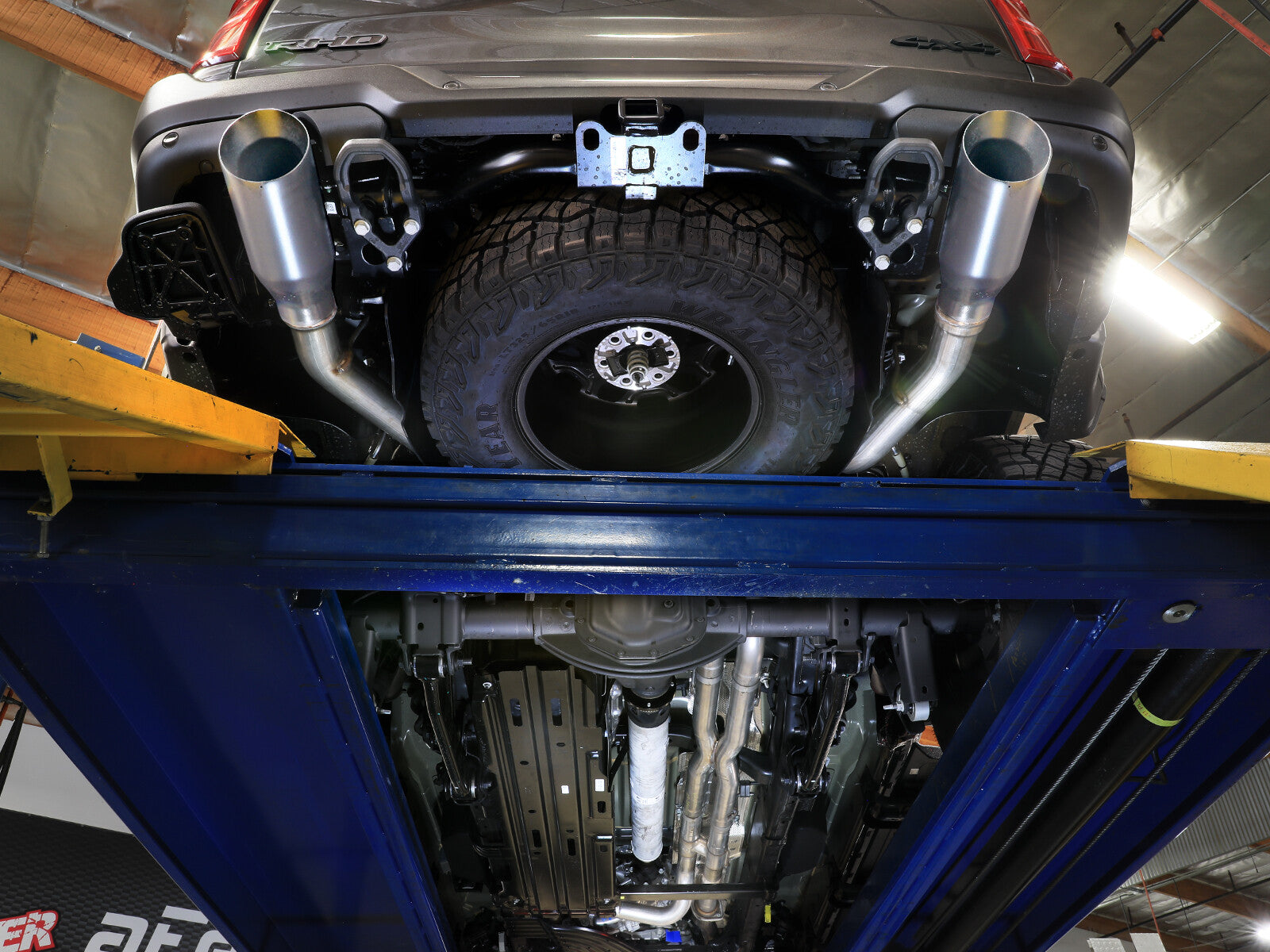Vulcan Series 3 Inch to 3-1/2 Inch Stainless Steel Cat-Back Exhaust System Ram 1500 Rho 25-26 L6-3.0L (tt) aFe Power