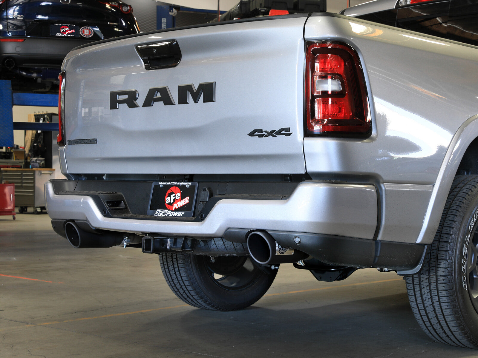 Vulcan Series 3 Inch 304 Stainless Steel Cat-Back Exhaust System w/ Tips Ram 1500 25-26 L6-3.0L (tt) aFe Power