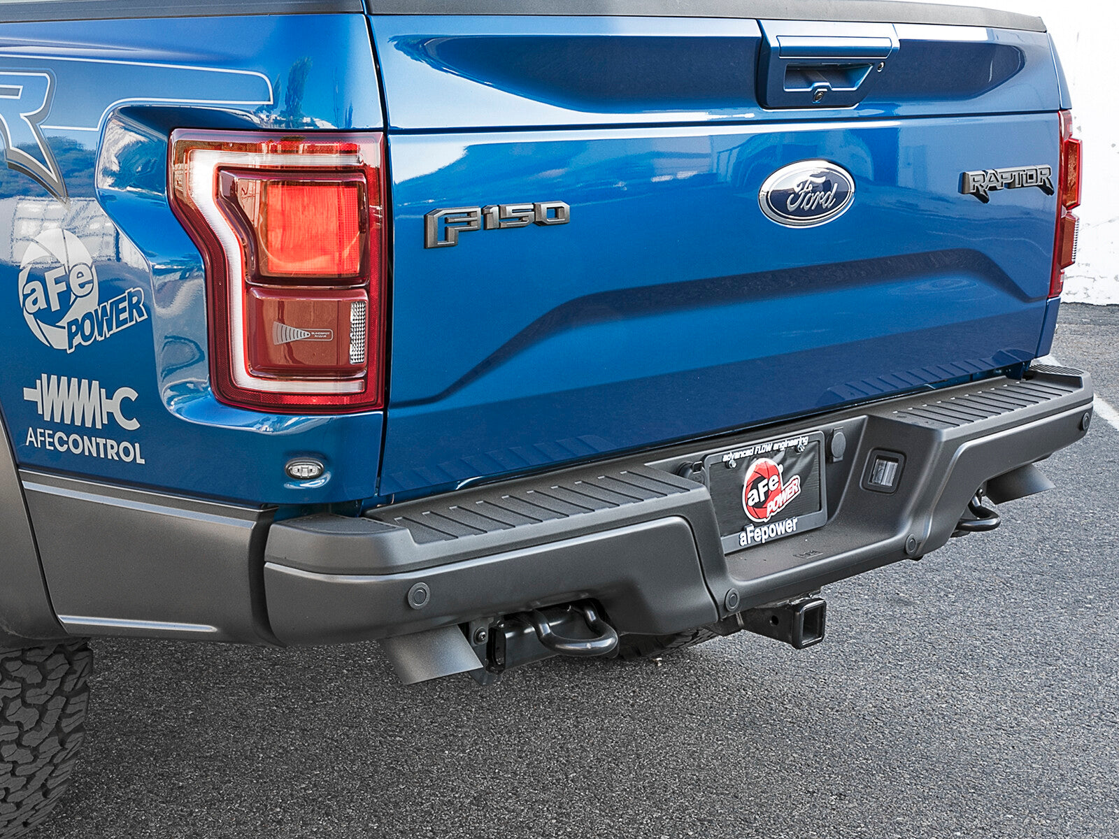 Mach Force-Xp 3 Inch 304 Stainless Cat-Back Hi-Tuck Exhaust System w/ Tips Ford F-150 Raptor 17-20/F-150 Limited 19-20 V6-3.5L (tt) aFe Power