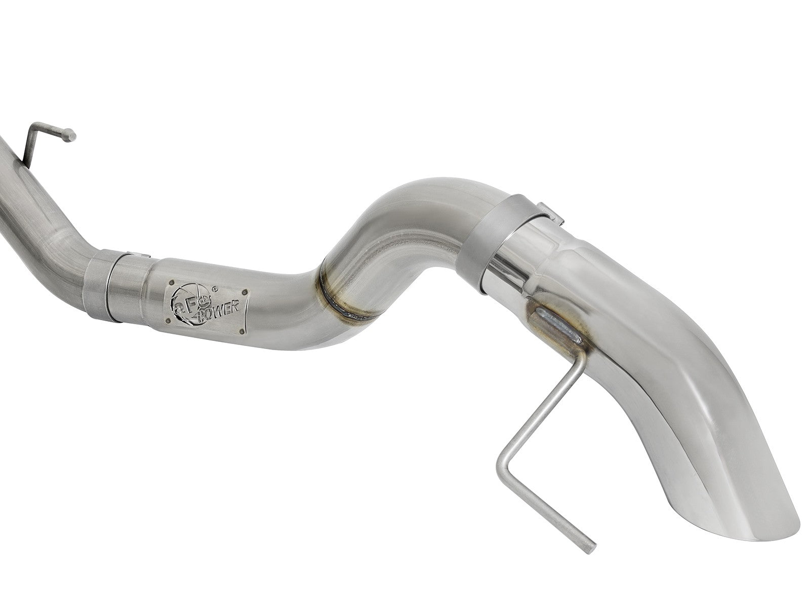 Mach Force-Xp 3 Inch 304 SS Cat-Back Hi-Tuck Exhaust System w/ Polished Tips Ford F-150 Raptor 17-20/F-150 Limited 19-20 V6-3.5L (tt) aFe Power
