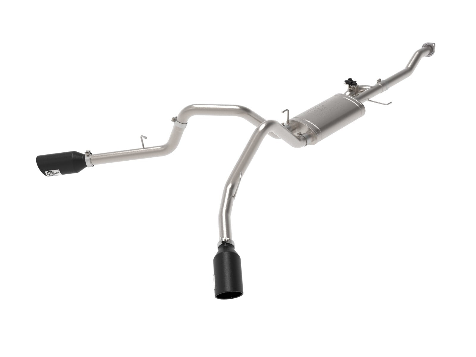 Gemini Xv 3 Inch 304 Stainless Steel Cat-Back Exhaust System w/ Cut-Out Ford F-150 15-20 V6-2.7L (tt)/3.5L (tt)/V8-5.0L aFe Power