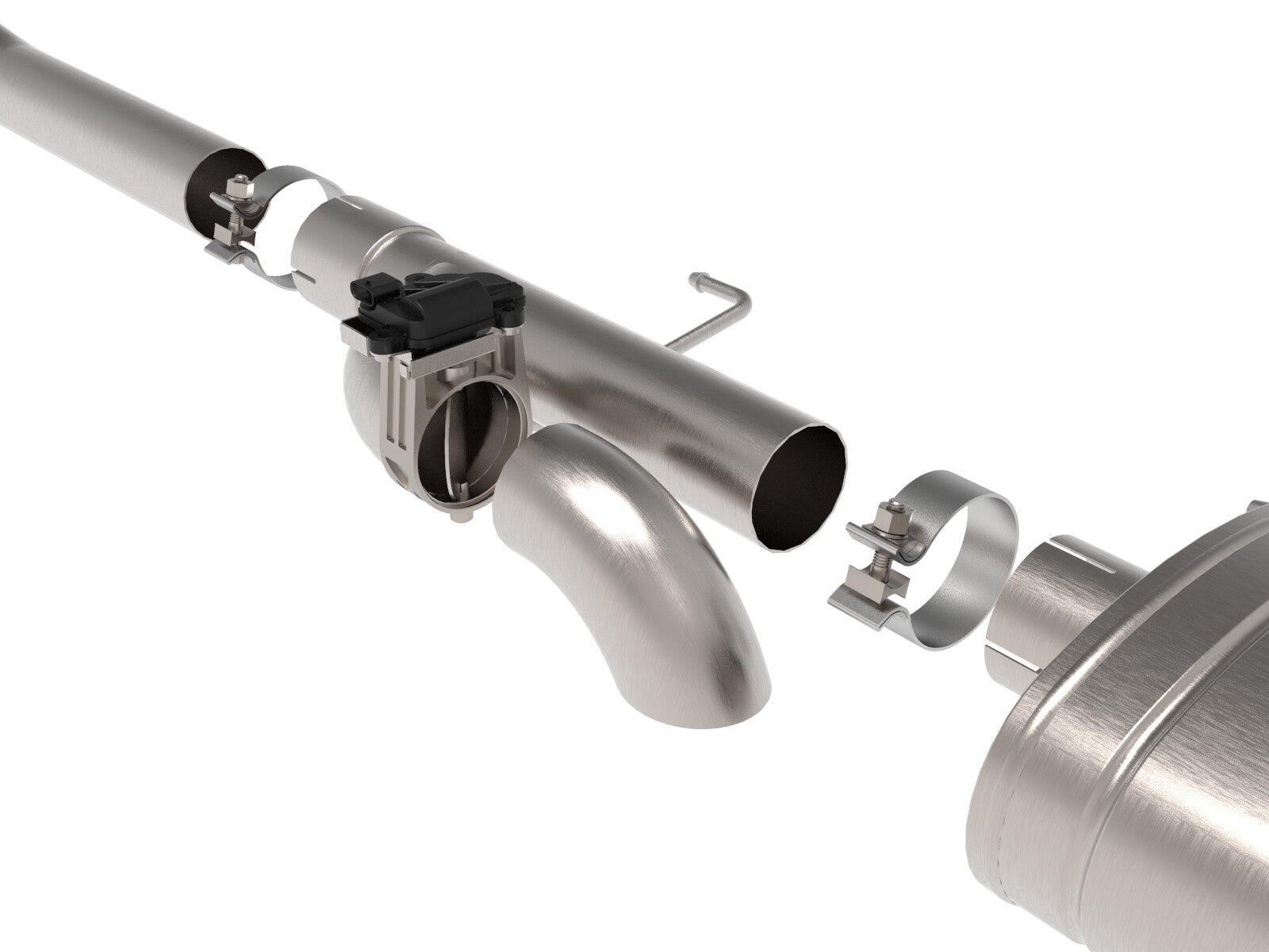 Gemini Xv 3 Inch 304 Stainless Steel Cat-Back Exhaust System w/ Cut-Out Black Ford F-150 15-20 V6-2.7L (tt)/3.5L (tt)/V8-5.0L aFe Power