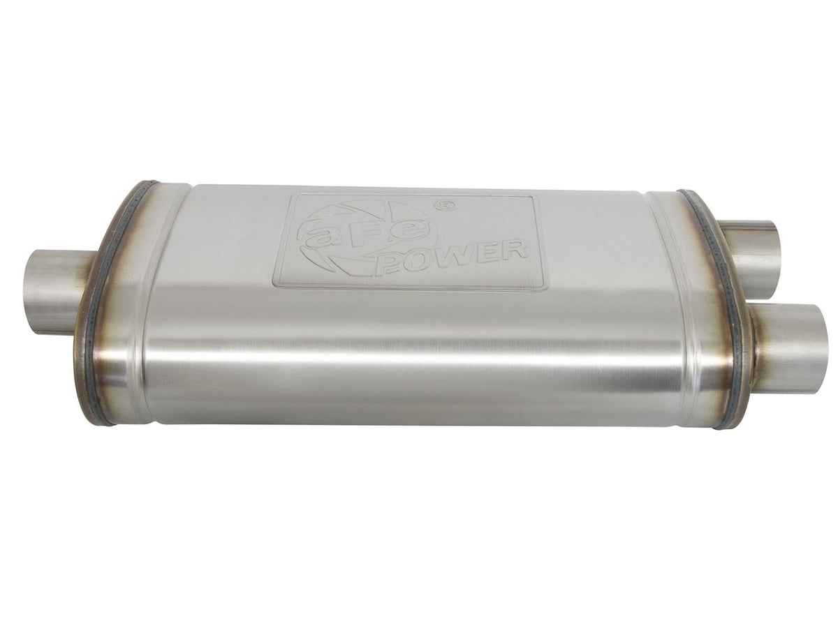 Vulcan Series 3 Inch 304SS Cat-Back Exhaust System Dual Rear Exit w/ Polished Tips Ford F-150 21-26 V6-2.7L (tt)/3.5L (tt)/V8-5.0L aFe Power