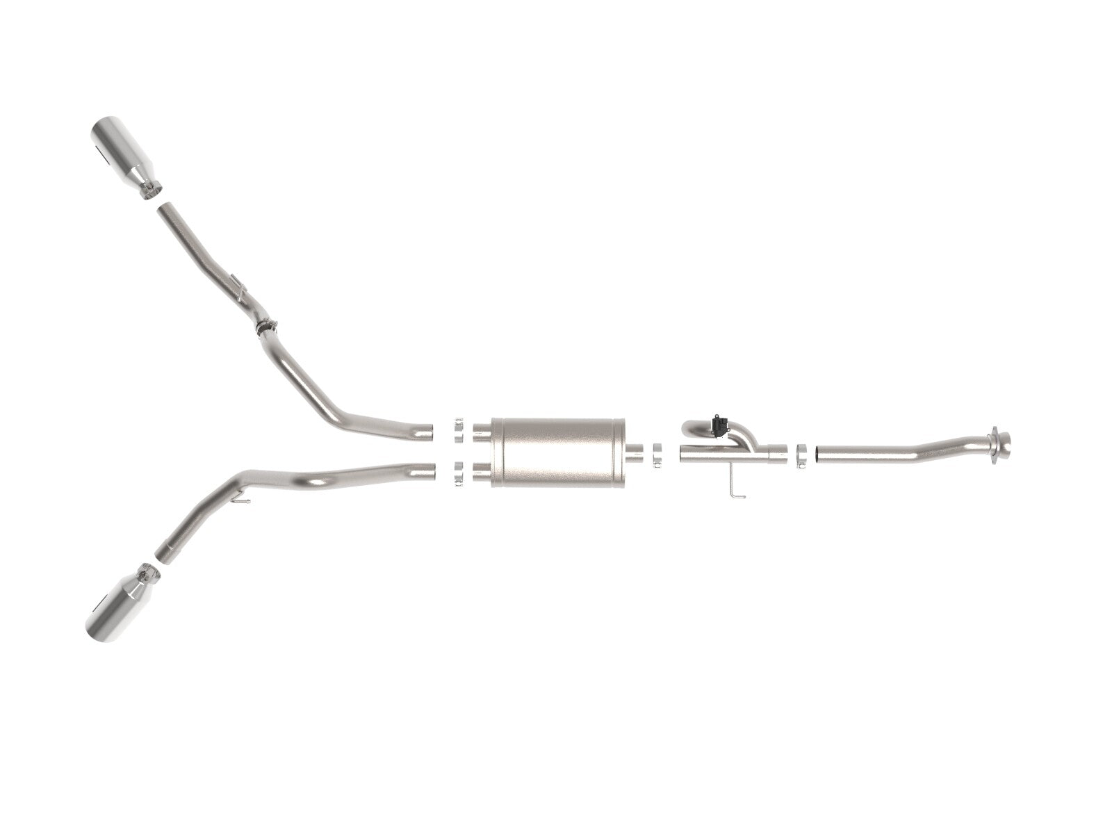 Gemini Xv 3 Inch 304 Stainless Steel Cat-Back Exhaust System w/ Cut-Out Ford F-150 21-26 V6-2.7L (tt)/3.5L (tt)/V8-5.0L aFe Power