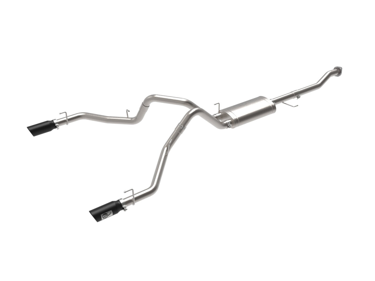 Vulcan Series 3 Inch 304 Stainless Steel Cat-Back Exhaust System w/Black Tip Ford F-150 15-20 V8-5.0L aFe Power