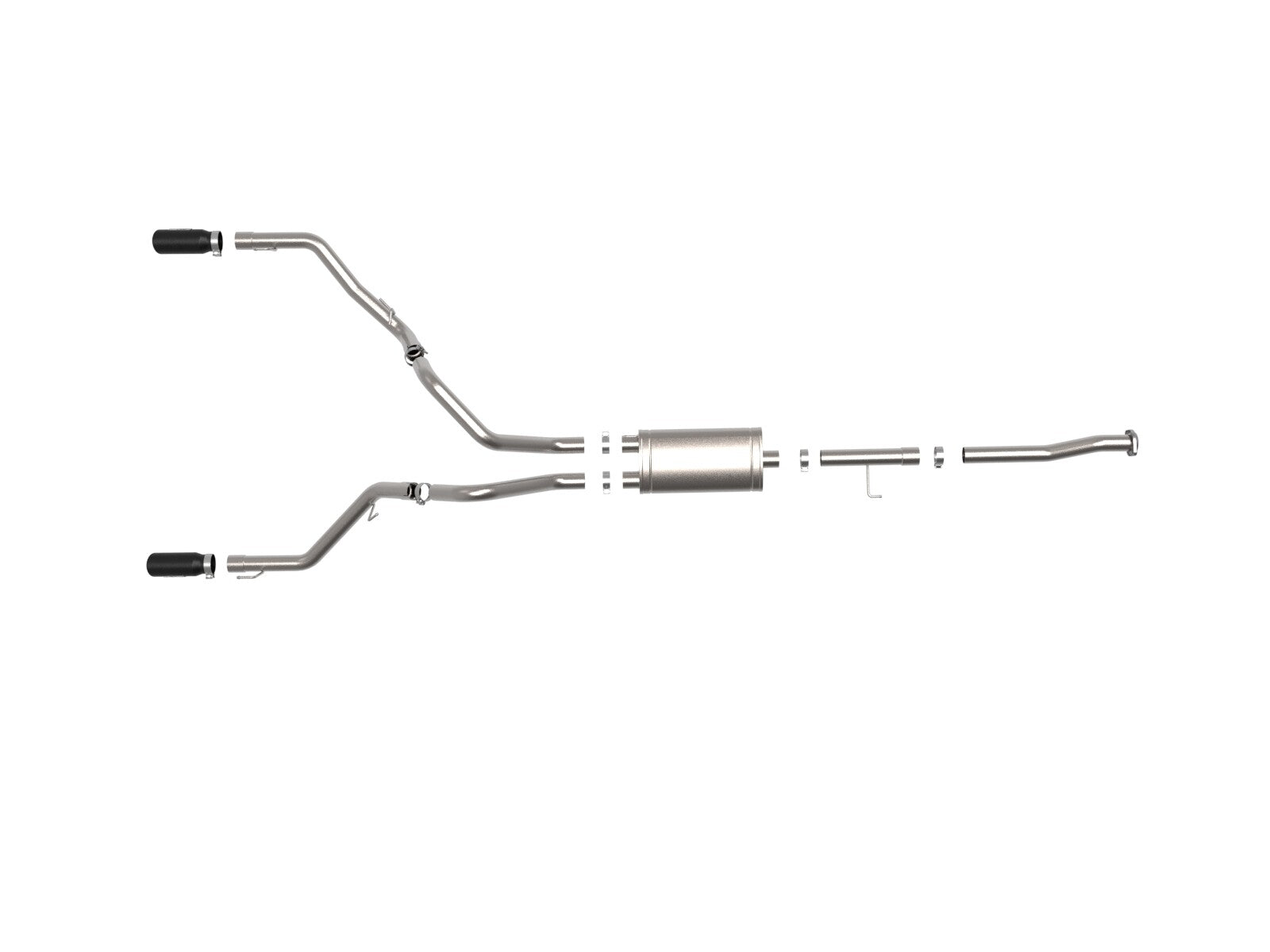 Vulcan Series 3 Inch 304 Stainless Steel Cat-Back Exhaust System w/ Tip Ford F-150 15-20 V8-5.0L aFe Power
