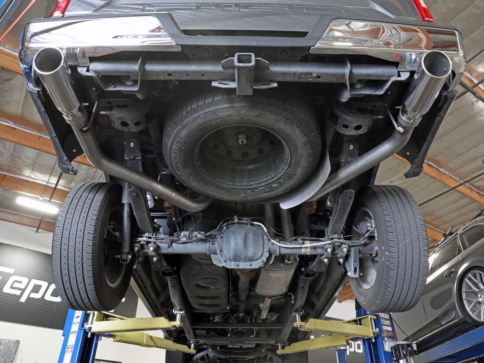 Vulcan Series 3 Inch 304 Stainless Steel Cat-Back Exhaust System w/ Tip Ford F-150 15-20 V8-5.0L aFe Power