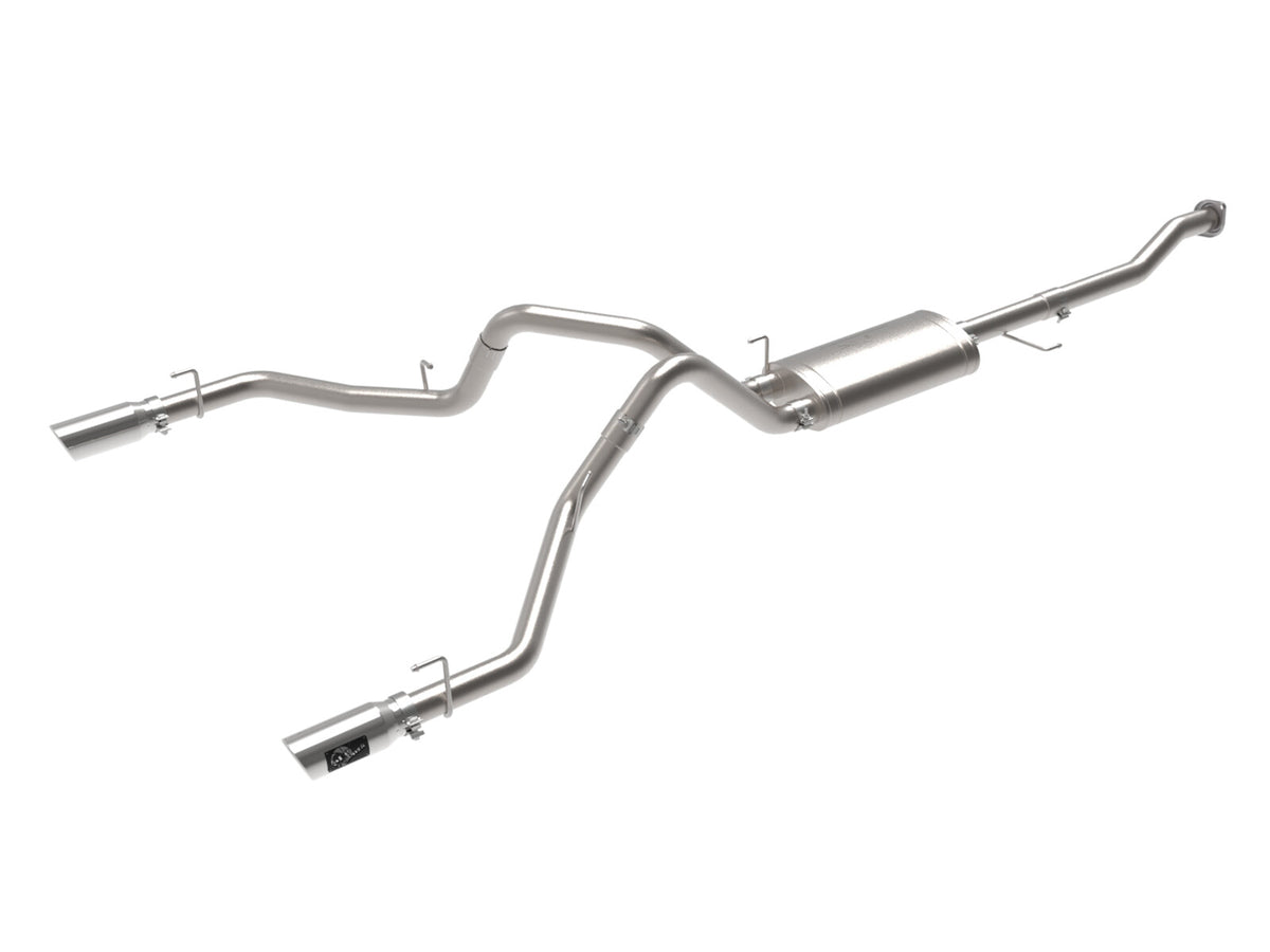 Vulcan Series 3 Inch 304 Stainless Steel Cat-Back Exhaust System w/Polished Tip Ford F-150 15-20 V8-5.0L aFe Power