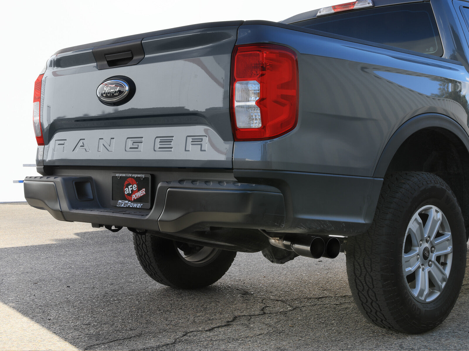 Vulcan Series 2-1/2 Inch to 3 Inch Stainless Steel Cat-Back Exhaust System Ford Ranger 24-26 L4-2.3L (t) aFe Power