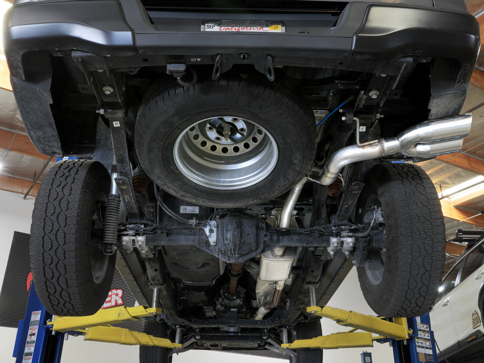 Vulcan Series 2-1/2 Inch to 3 Inch Stainless Steel Cat-Back Exhaust System Ford Ranger 24-26 L4-2.3L (t) aFe Power