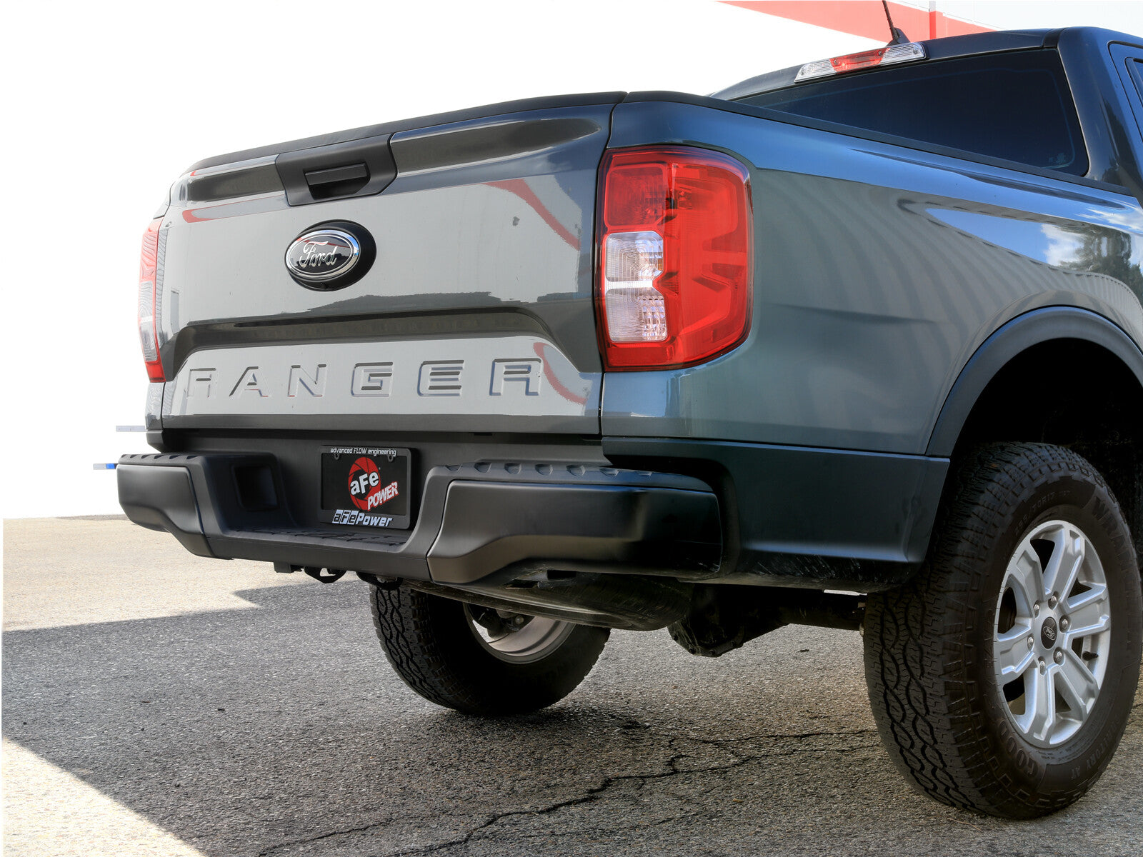 Vulcan Series 2-1/2 Inch 304 Stainless Steel Cat-Back Hi-Tuck Exhaust System Ford Ranger 24-26 L4-2.3L (t) aFe Power