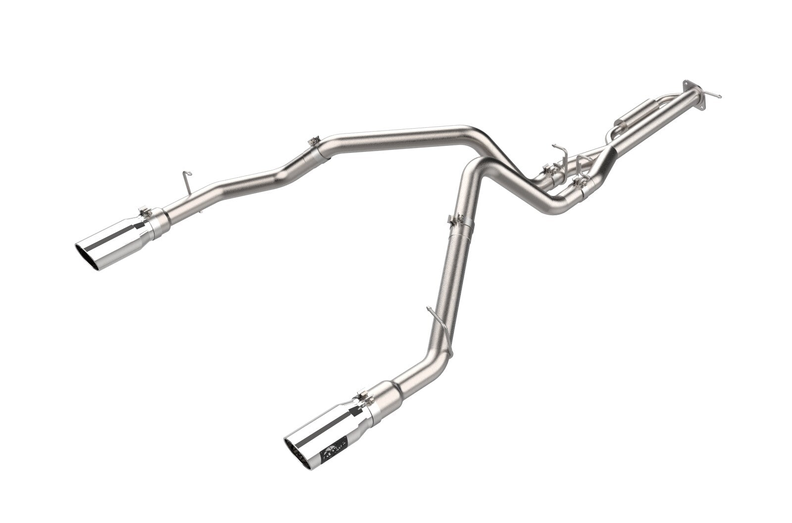 Vulcan Series 3 Inch to 3-1/2 Inch Stainless Steel Cat-Back Exhaust System Ford F-150 Raptor/ Raptor R 21-26 V6/V8 aFe Power