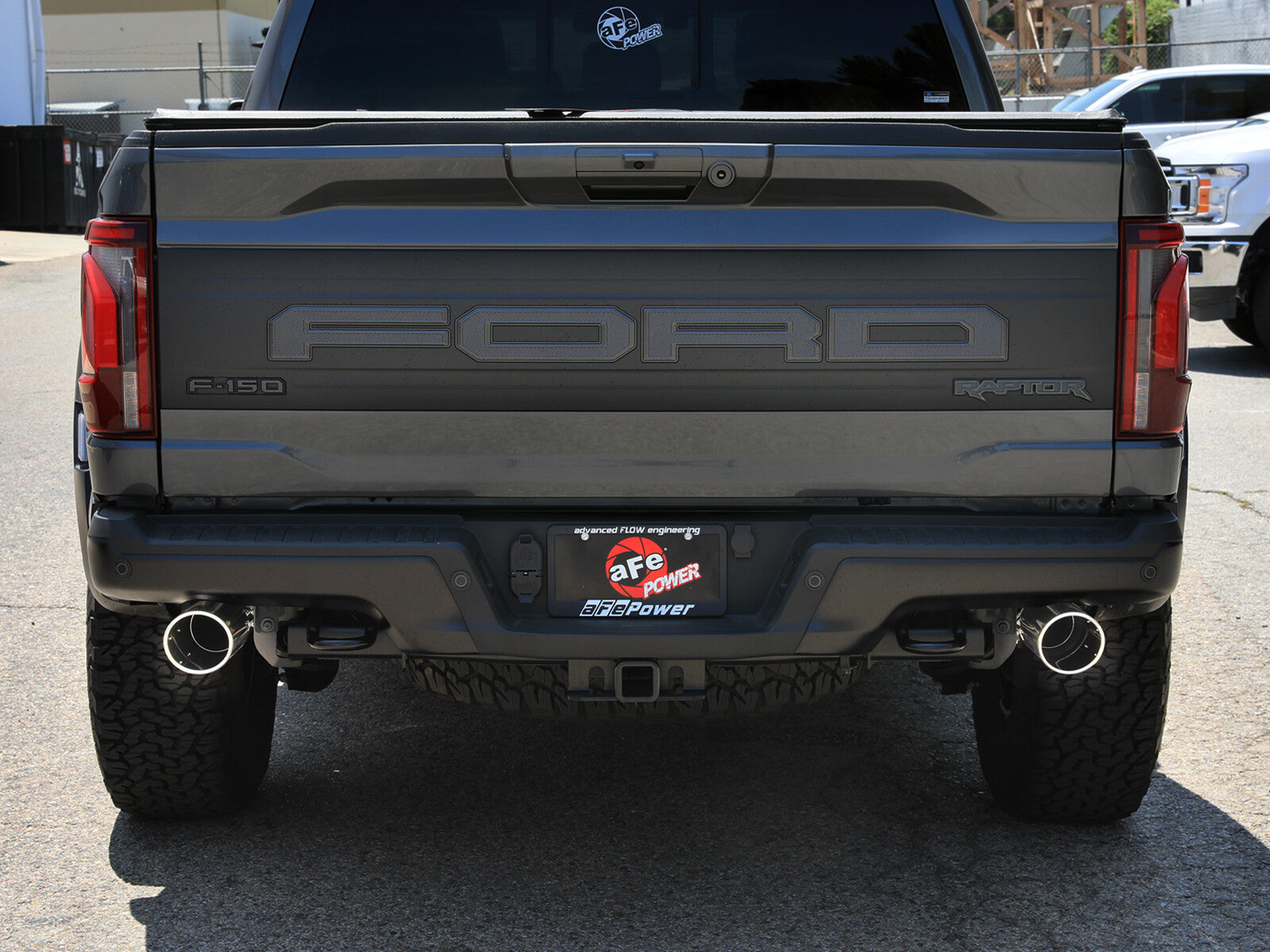 Vulcan Series 3 Inch to 3-1/2 Inch Stainless Steel Cat-Back Exhaust System Ford F-150 Raptor/ Raptor R 21-26 V6/V8 aFe Power
