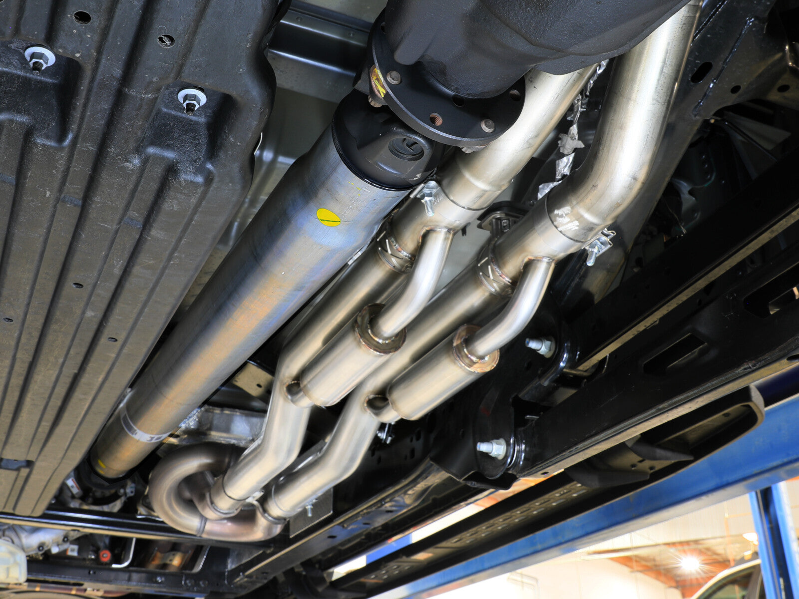 Vulcan Series 3 Inch to 3-1/2 Inch Stainless Steel Cat-Back Exhaust System Ford F-150 Raptor/ Raptor R 21-26 V6/V8 aFe Power