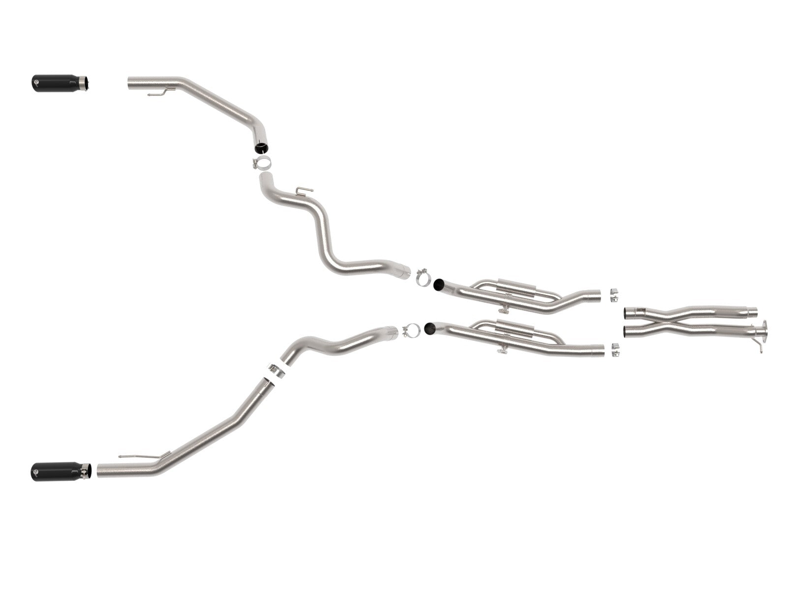 Vulcan Series 3 Inch 304 Stainless Steel Cat-Back Exhaust System w/ Tip Ford Ranger Raptor 24-26 V6-3.0L (tt) aFe Power