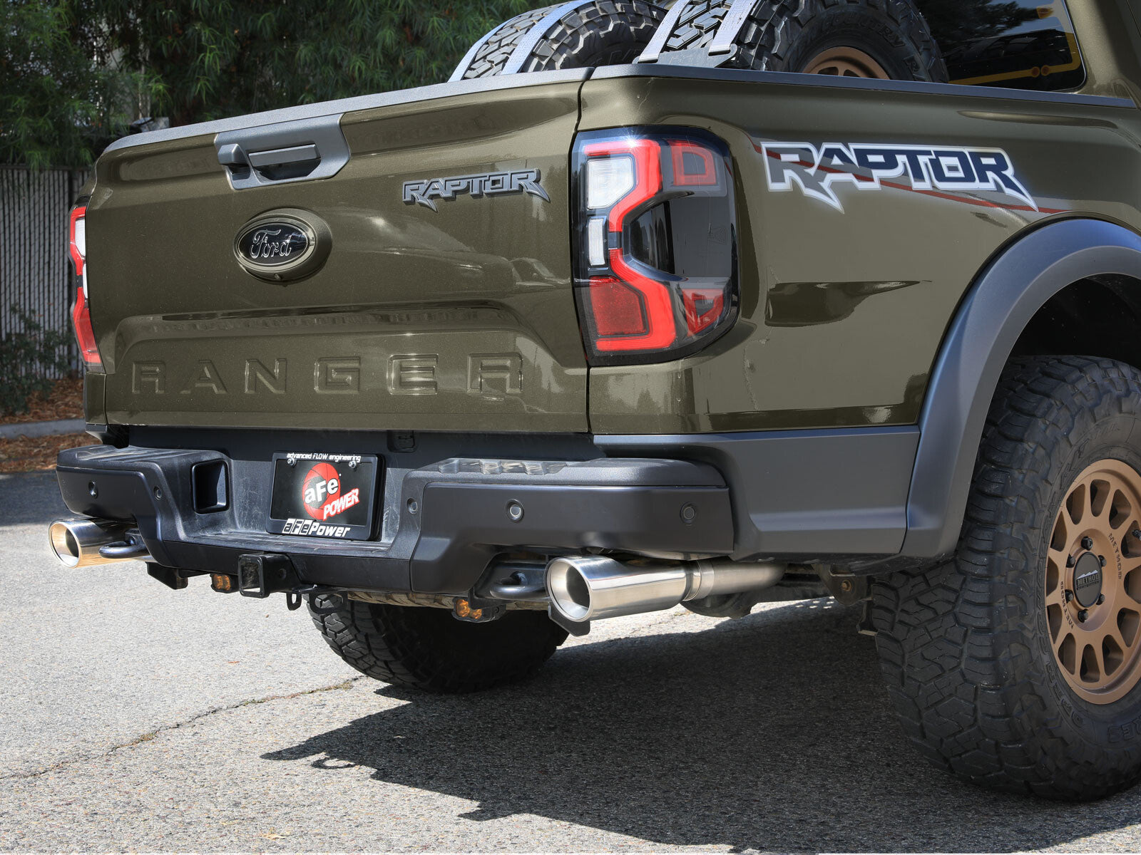 Vulcan Series 3 Inch 304 Stainless Steel Cat-Back Exhaust System w/ Tip Ford Ranger Raptor 24-26 V6-3.0L (tt) aFe Power