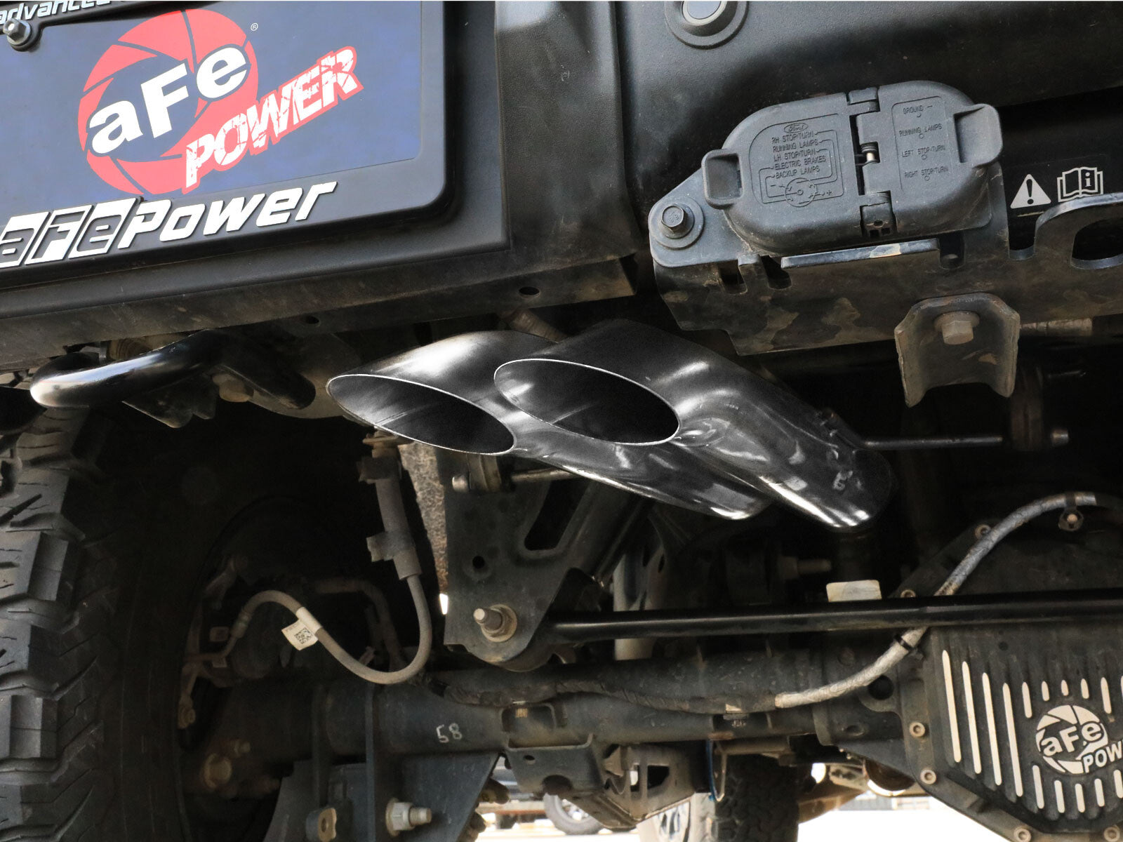 Vulcan Series 3 Inch 304 Stainless Steel Cat-Back Hi-Tuck Exhaust System Ford Bronco Raptor 22-26 V6-3.0L (tt) aFe Power