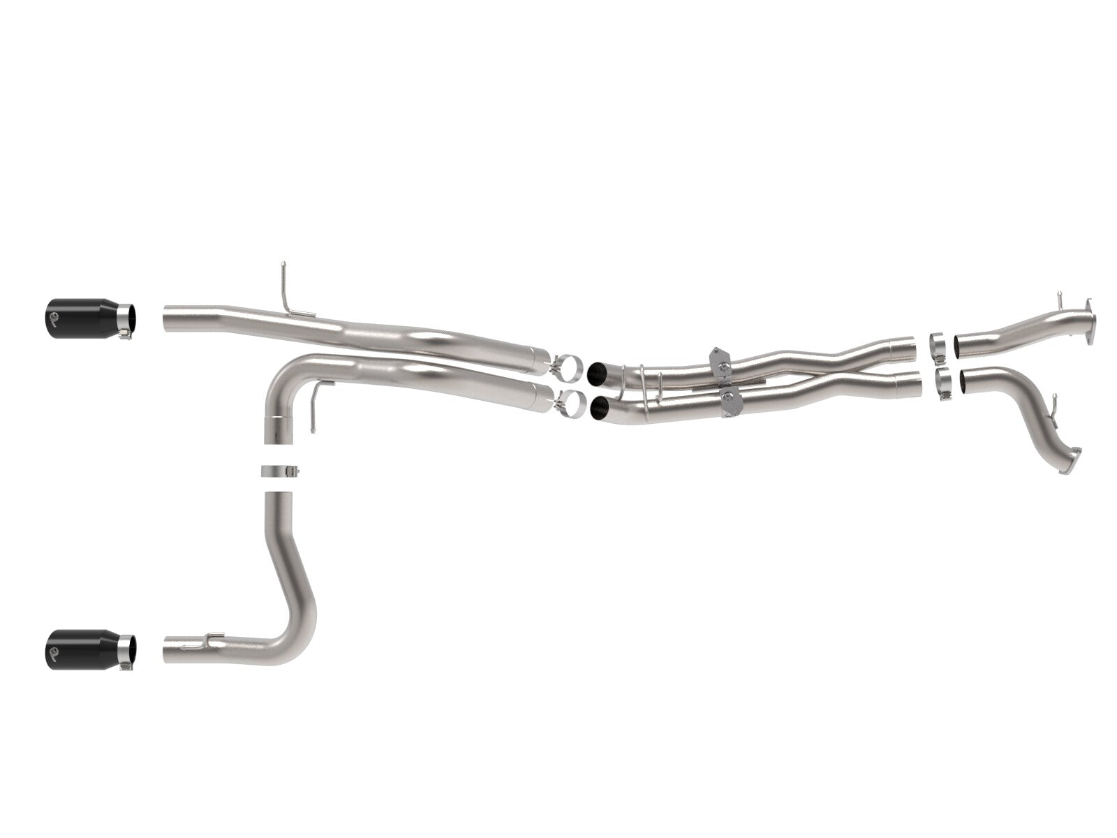 Vulcan Series 3 Inch 304 Stainless Steel Cat-Back Exhaust System w/ Tip Ford Bronco Raptor 22-26 V6-3.0L (tt) aFe Power