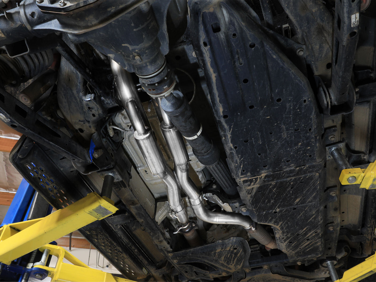 Vulcan Series 3 Inch 304 Stainless Steel Cat-Back Exhaust System w/ Tip Ford Bronco Raptor 22-26 V6-3.0L (tt) aFe Power