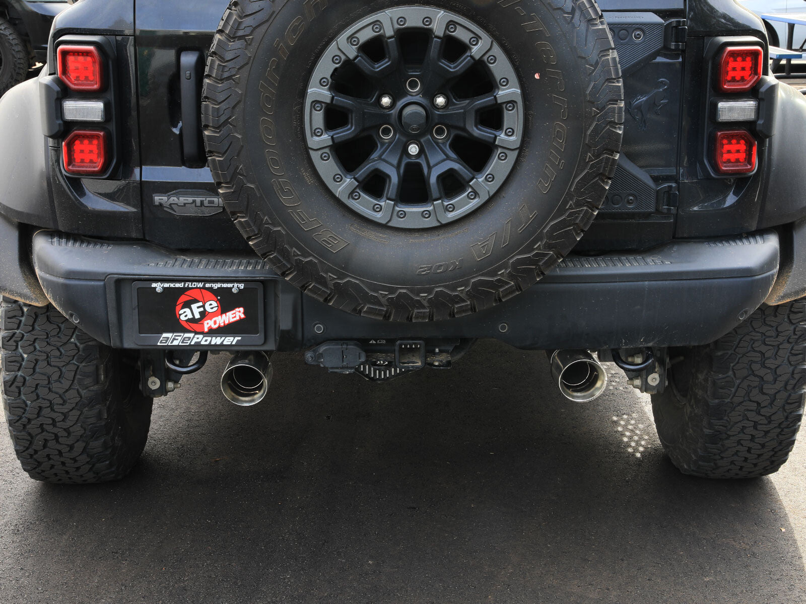 Vulcan Series 3 Inch 304 Stainless Steel Cat-Back Exhaust System w/ Tip Ford Bronco Raptor 22-26 V6-3.0L (tt) aFe Power