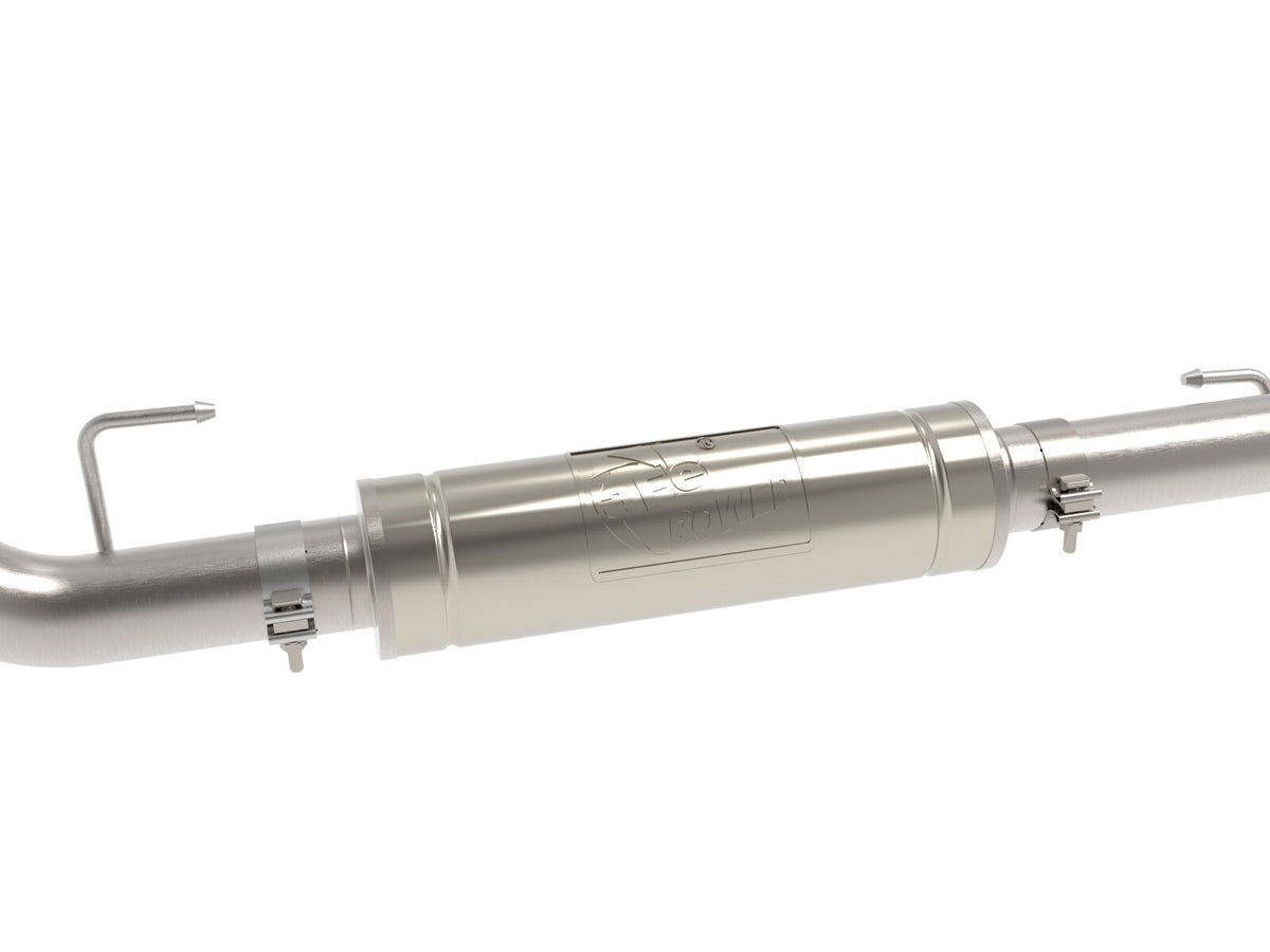 Vulcan Series 3 Inch Stainless Steel Rear Exit Exhaust System w/ Black Tip Ford Ranger/Ranger Raptor 22-26 L4-2.0L (td) aFe Power