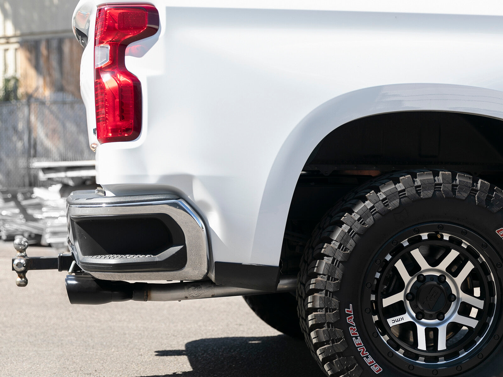 Vulcan Series 304 Stainless Steel Cat-Back Exhaust System w/ Black Tip GM Silverado/Sierra 1500 19-26 aFe Power