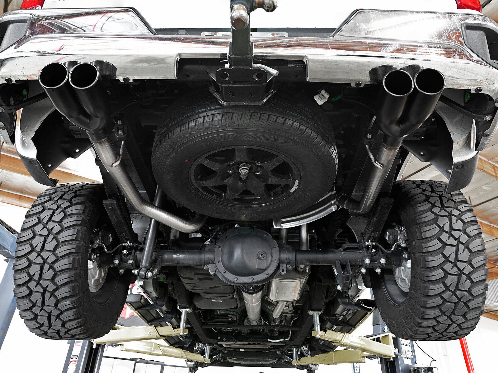 Vulcan Series 304 Stainless Steel Cat-Back Exhaust System w/ Black Tip GM Silverado/Sierra 1500 19-26 aFe Power