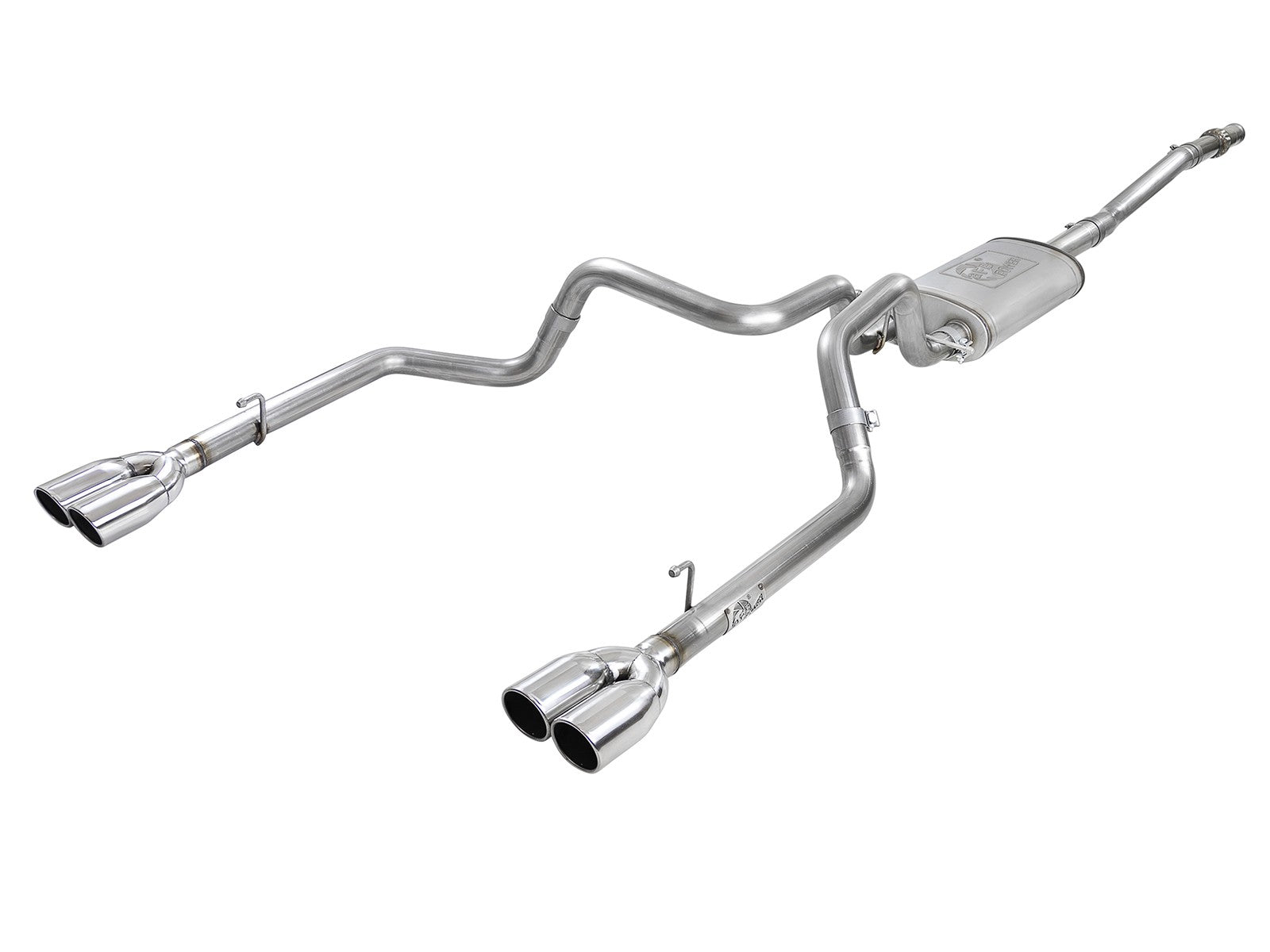 Vulcan Series 304 Stainless Steel Cat-Back Exhaust System w/ Polished Tip GM Silverado/Sierra 1500 19-26 aFe Power