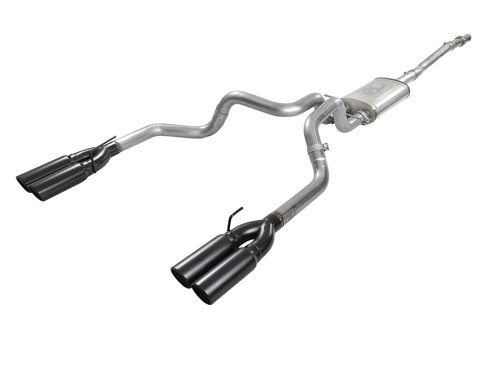 Vulcan Series 3 Inch 304 Stainless Steel Cat-Back Exhaust System w/ Tips GM Silverado/Sierra 1500 19-26 V8-5.3L aFe Power