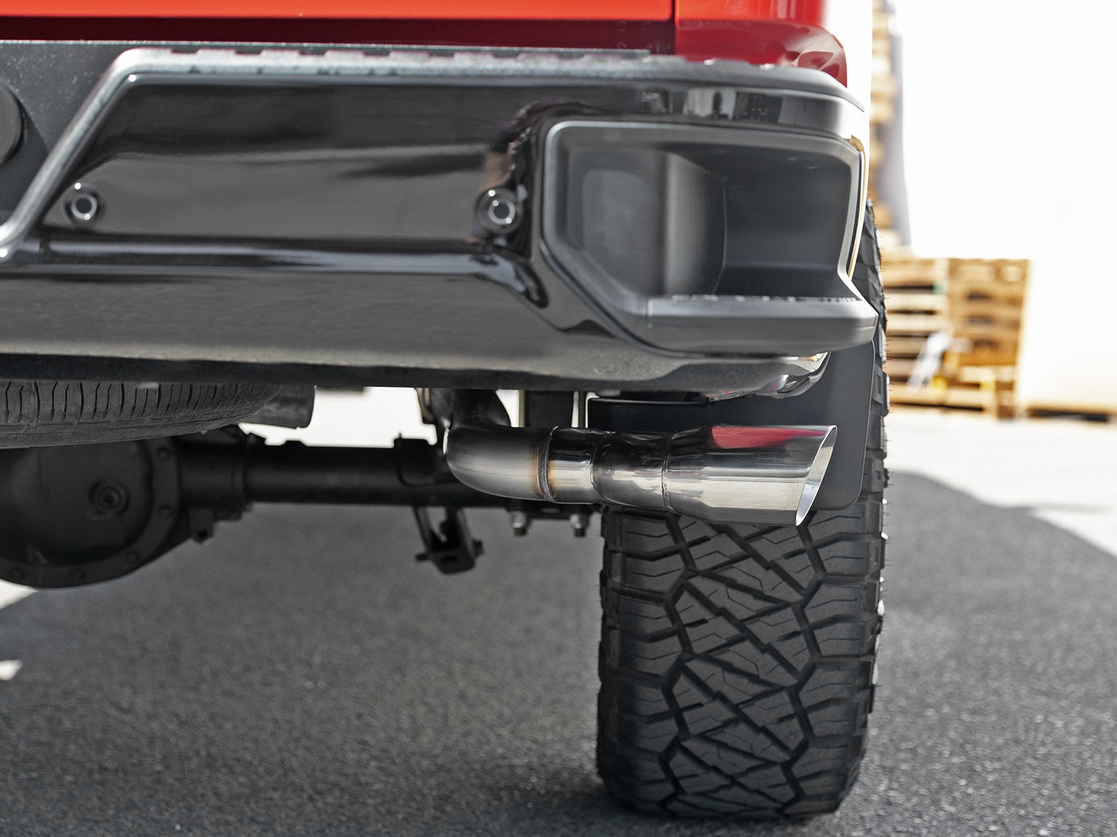 Vulcan Series 3 Inch 304 Stainless Steel Cat-Back Exhaust System w/ Polished Tips GM Silverado/Sierra 1500 19-26 V6-4.3L/V8-5.3L aFe Power