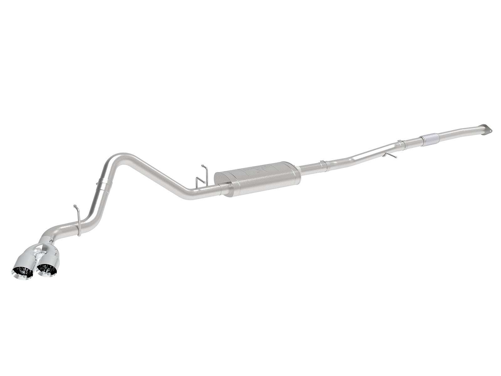 Vulcan Series 3 Inch 304 Stainless Steel Cat-Back Exhaust System w/ Tips GM Silverado/Sierra 1500 19-26 L4-2.7L (t) aFe Power