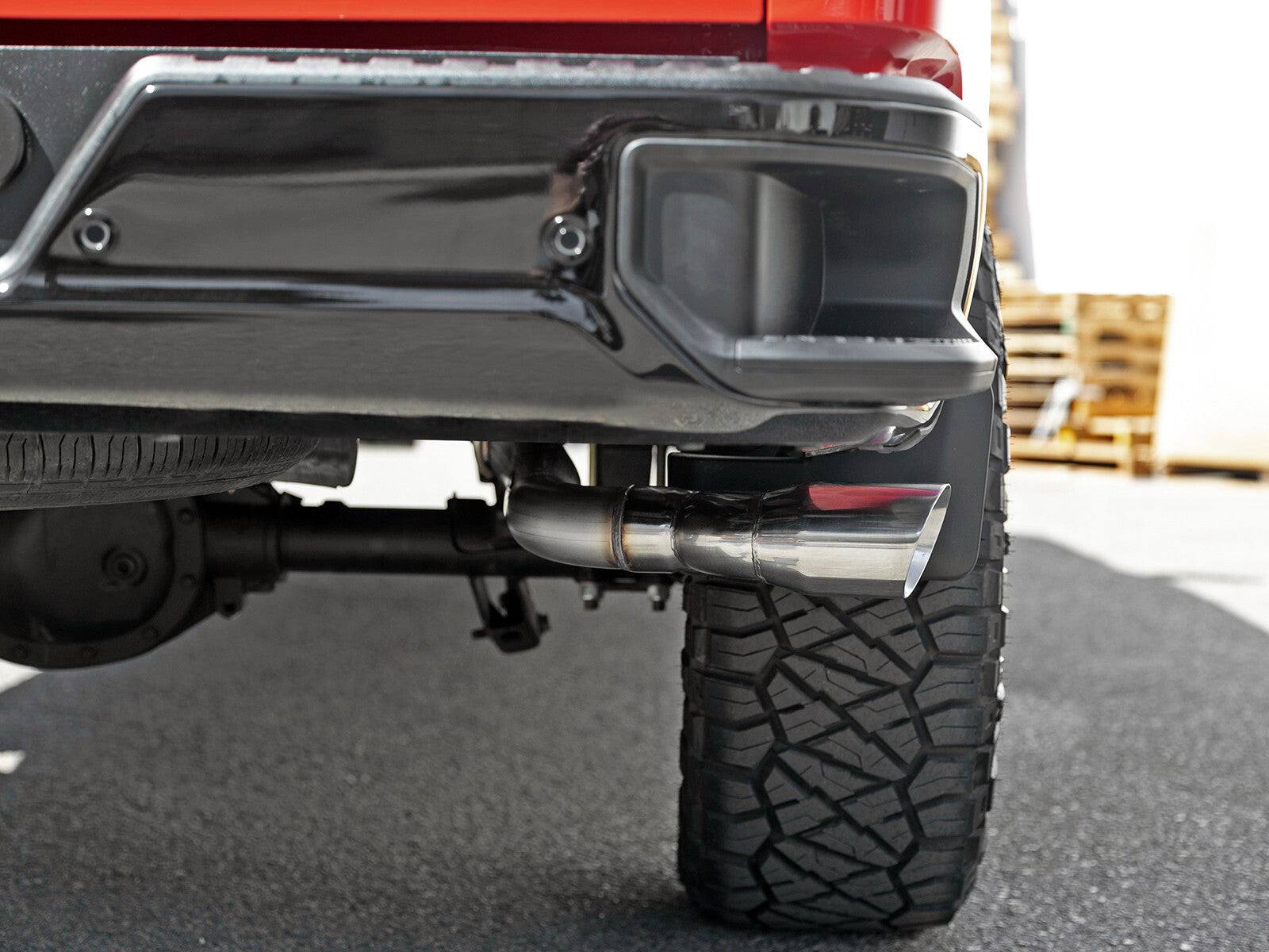 Vulcan Series 3 Inch 304 Stainless Steel Cat-Back Exhaust System w/ Tips GM Silverado/Sierra 1500 19-26 L4-2.7L (t) aFe Power
