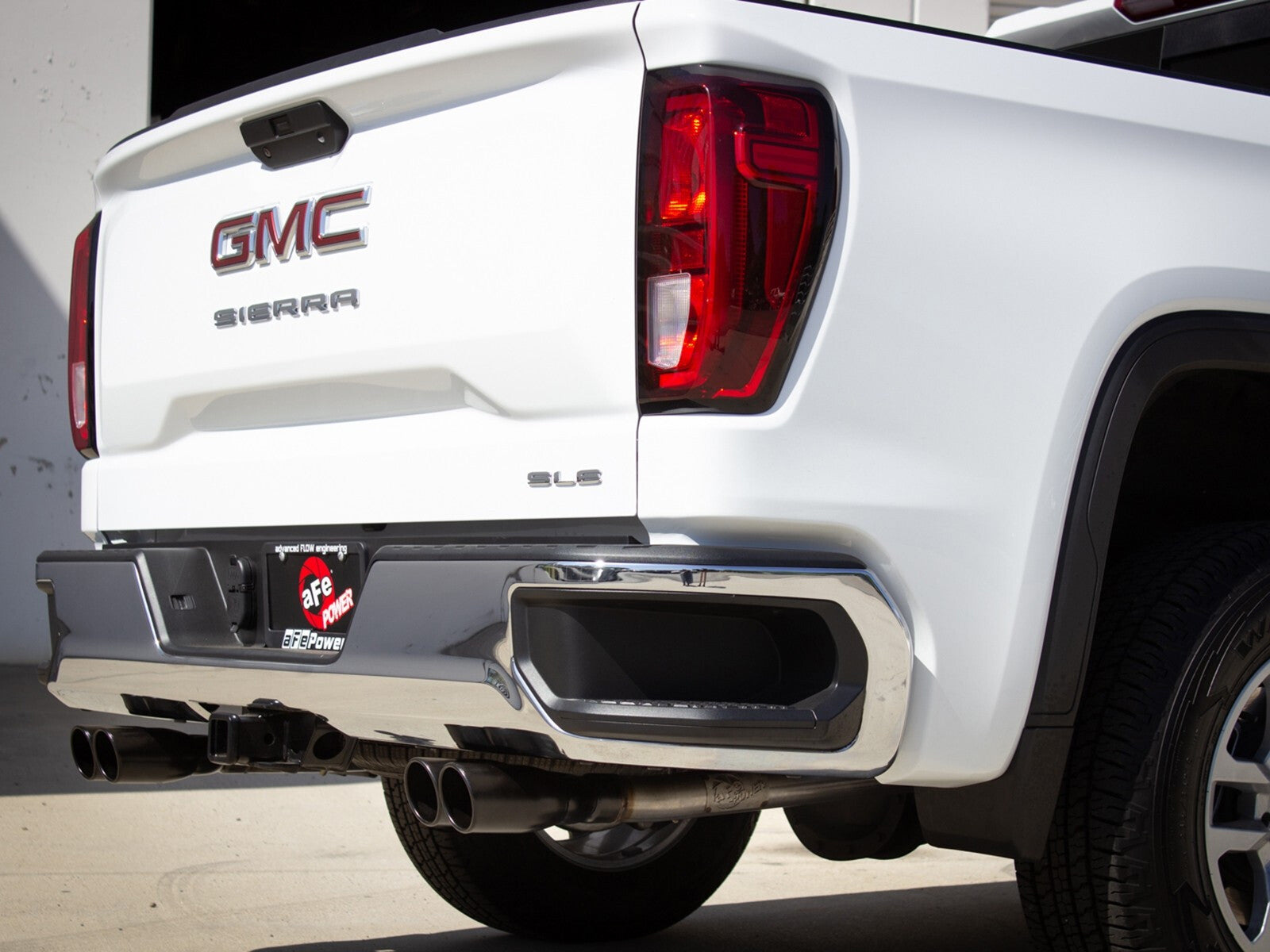 Vulcan Series 304 Stainless Steel Cat-Back Exhaust System w/ Black Tip GM Silverado/Sierra 1500 19-26 aFe Power