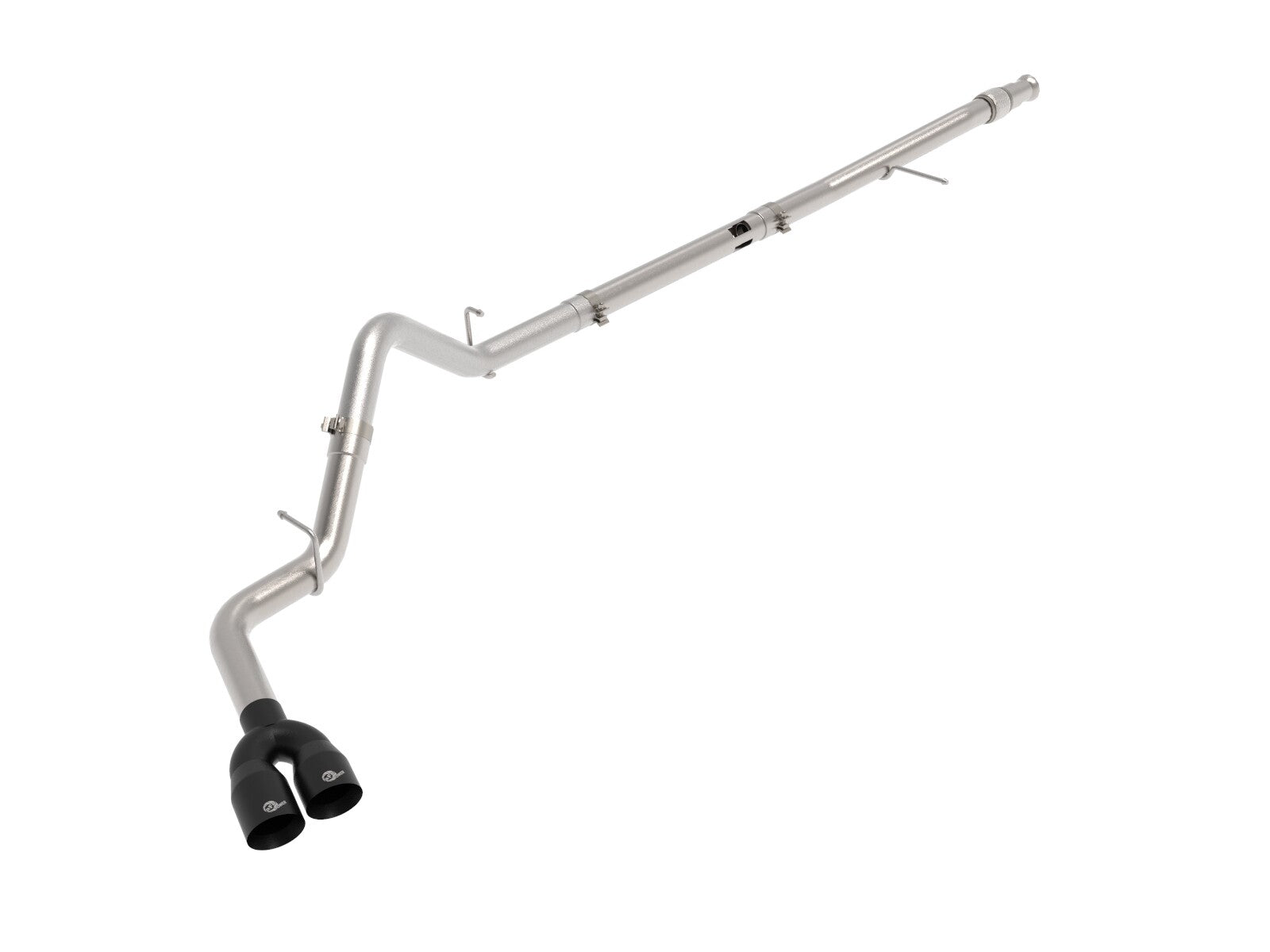 Rebel Xd Series 3 Inch 304 Stainless Steel Dpf-Back Exhaust w/Dual Tips GM Trucks 20-22 L6-3.0L (td) LM2 aFe Power