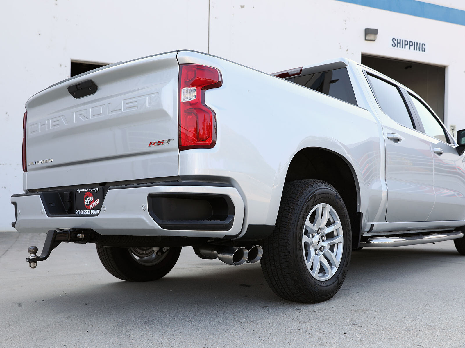 Rebel Xd Series 3 Inch 304 Stainless Steel Dpf-Back Exhaust w/Dual Tips GM Trucks 20-22 L6-3.0L (td) LM2 aFe Power