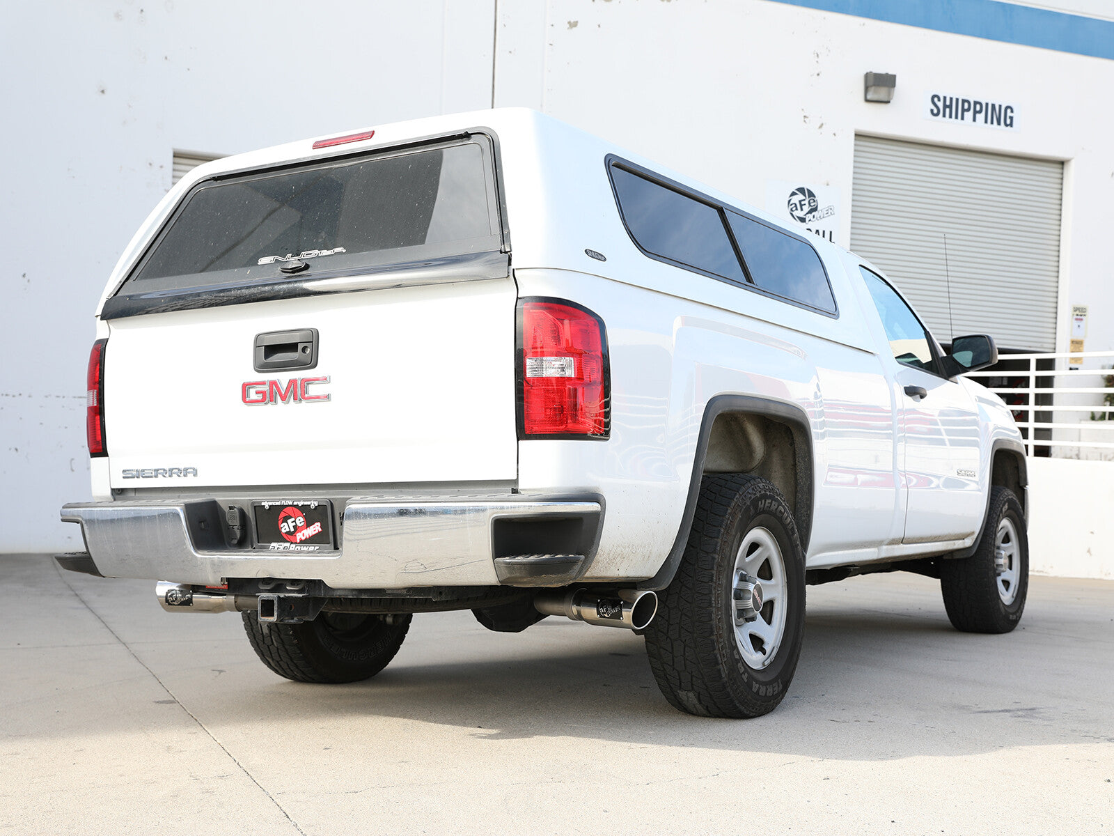 Gemini Xv 3 Inch 304 Stainless Steel Cat-Back Exhaust System w/ Cut-Out GM Trucks 09-18 V6-4.3/V8-4.8/5.3L Passenger and Driver Side Exit Location aFe Power