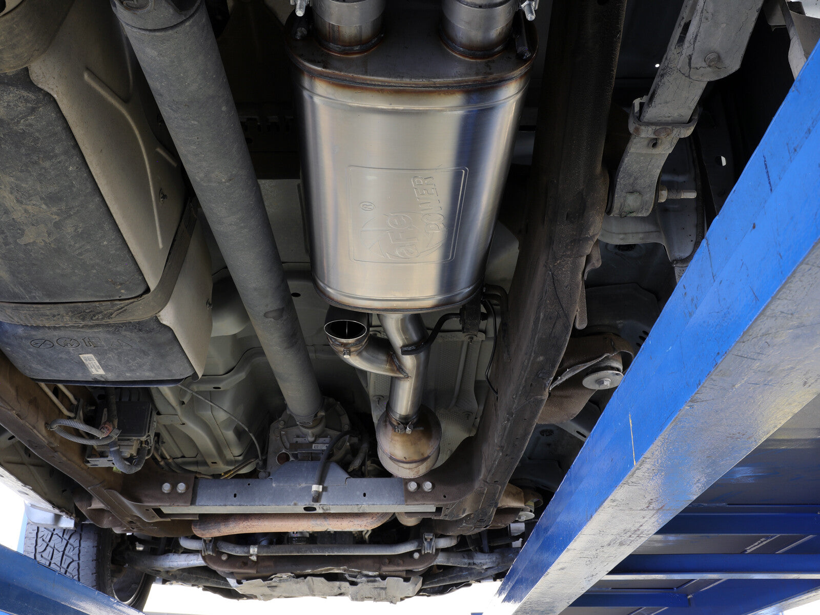Gemini Xv 3 Inch 304 Stainless Steel Cat-Back Exhaust System w/ Cut-Out GM Trucks 09-18 V6-4.3/V8-4.8/5.3L Dual Rear Exit Location aFe Power