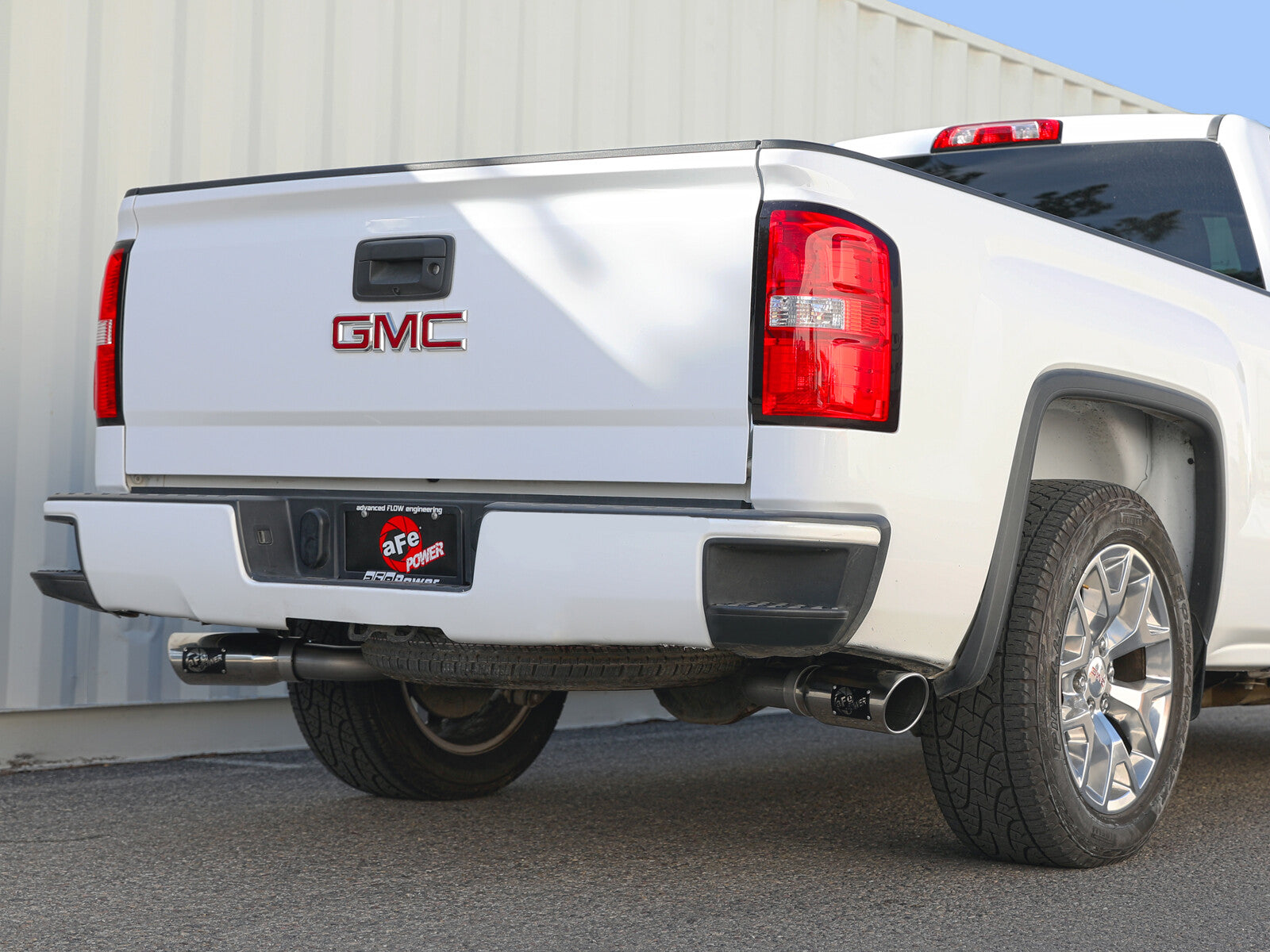 Gemini Xv 3 Inch 304 Stainless Steel Cat-Back Exhaust System w/ Cut-Out GM Trucks 09-18 V6-4.3/V8-4.8/5.3L Dual Rear Exit Location aFe Power