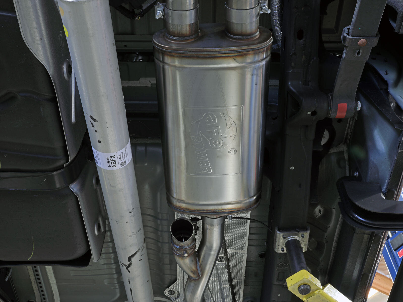 Gemini Xv 3 Inch 304 Stainless Steel Cat-Back Exhaust System w/ Cut-Out GM Silverado/Sierra 1500 19-26 V8-5.3L aFe Power