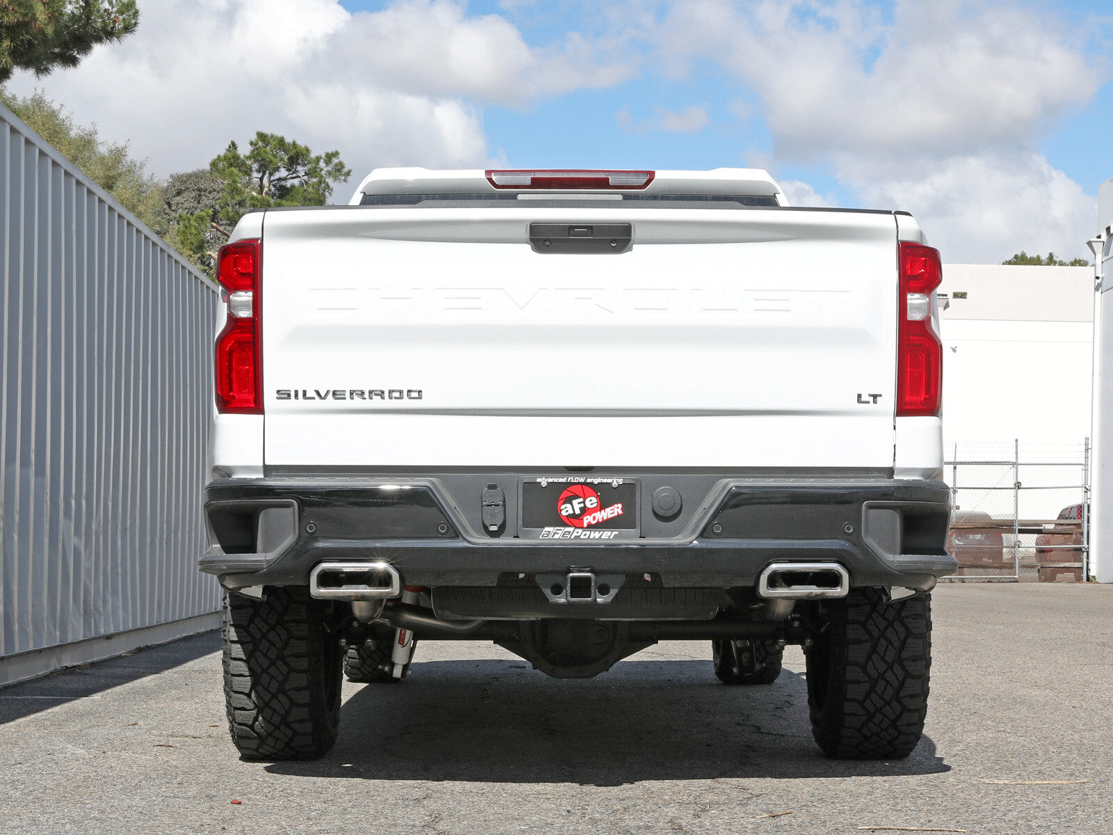 Gemini Xv 3 Inch 304 Stainless Steel Cat-Back Hi-Tuck Exhaust System w/ Cut-Out GM Silverado/Sierra 1500 19-26 V8-6.2L aFe Power