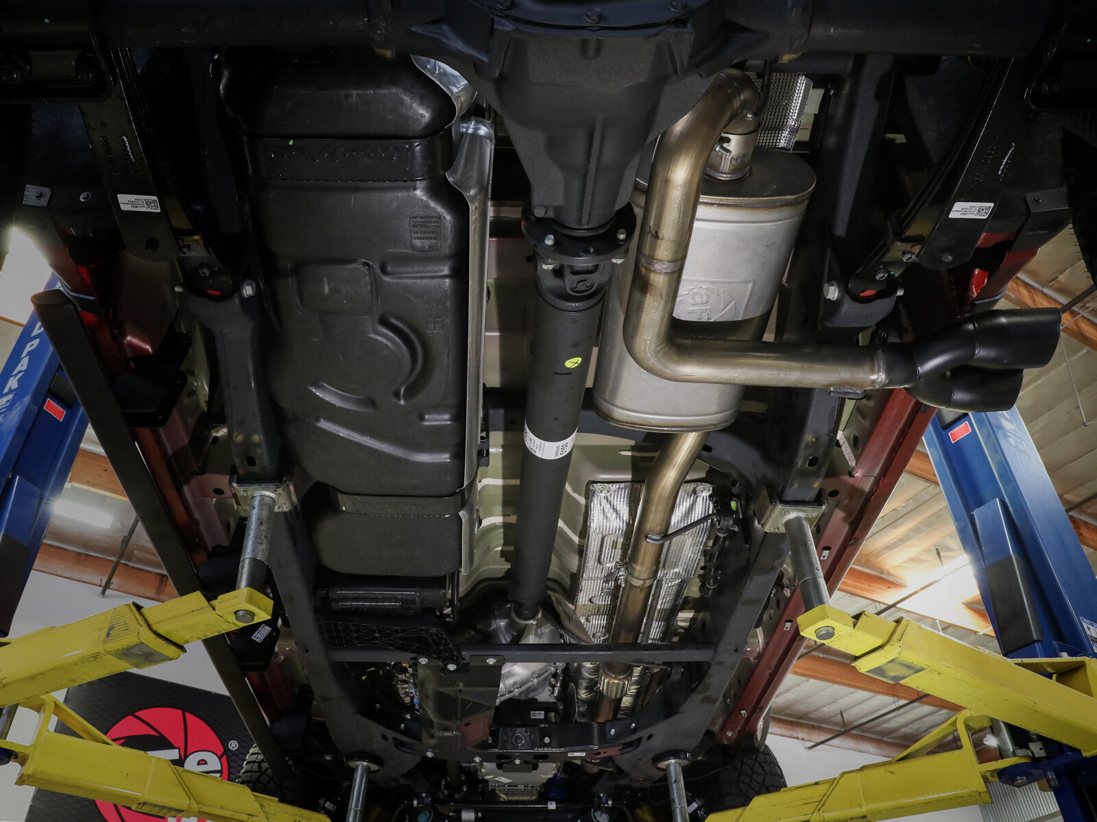 Rebel Series 3 Inch 304 Stainless Steel Cat-Back Exhaust System w/ Tip GM Colorado/Canyon 23-26 L4-2.7L (t) aFe Power