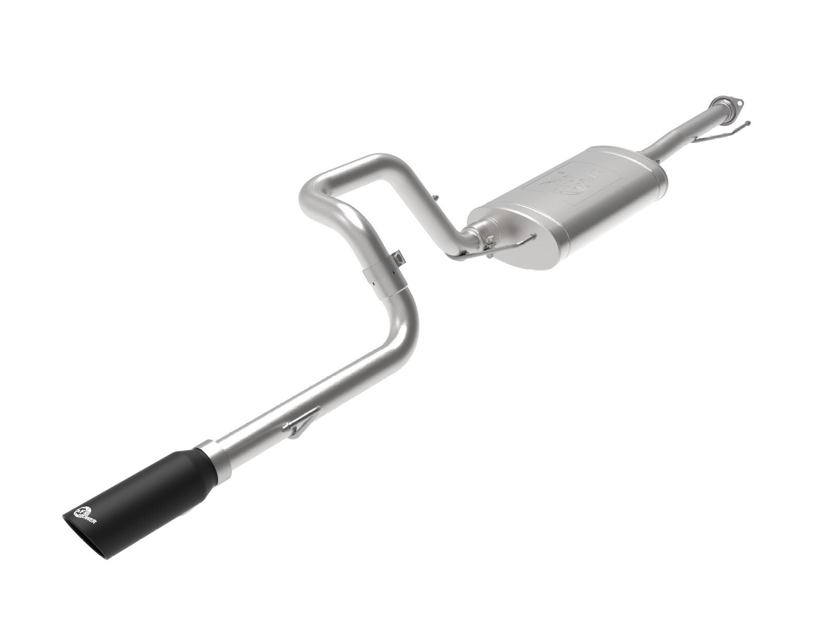 Mach Force-Xp 2-1/2 Inch 304 Stainless Steel Cat-Back Exhaust System w/ Tip Toyota 4Runner 10-24 V6-4.0L aFe Power