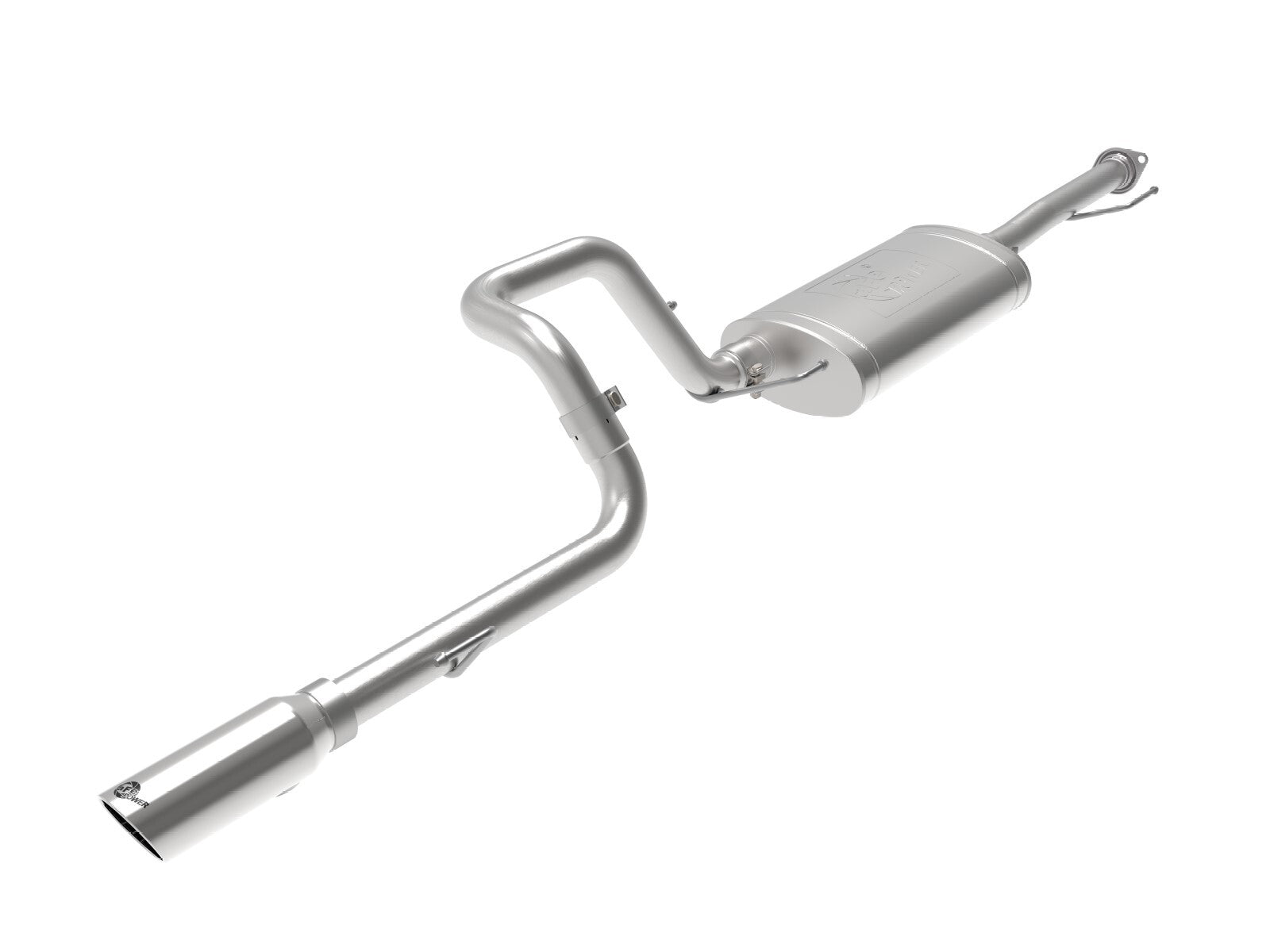 Mach Force-Xp 2-1/2 Inch 304 Stainless Steel Cat-Back Exhaust System w/ Tip Toyota 4Runner 10-24 V6-4.0L aFe Power