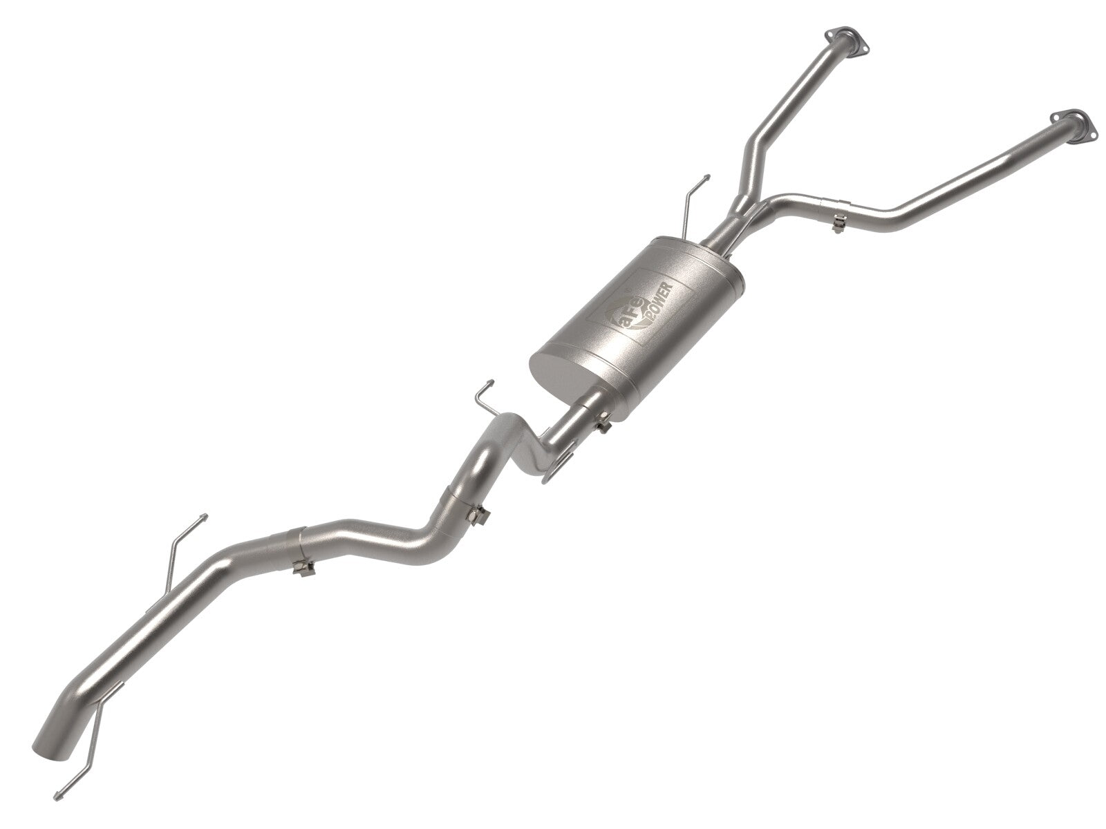 Vulcan Series 2-1/2 Inch to 3 Inch Stainless Steel Cat-Back Hi-Tuck Exhaust System Toyota Sequoia 23-26 V6-3.4L (tt) aFe Power