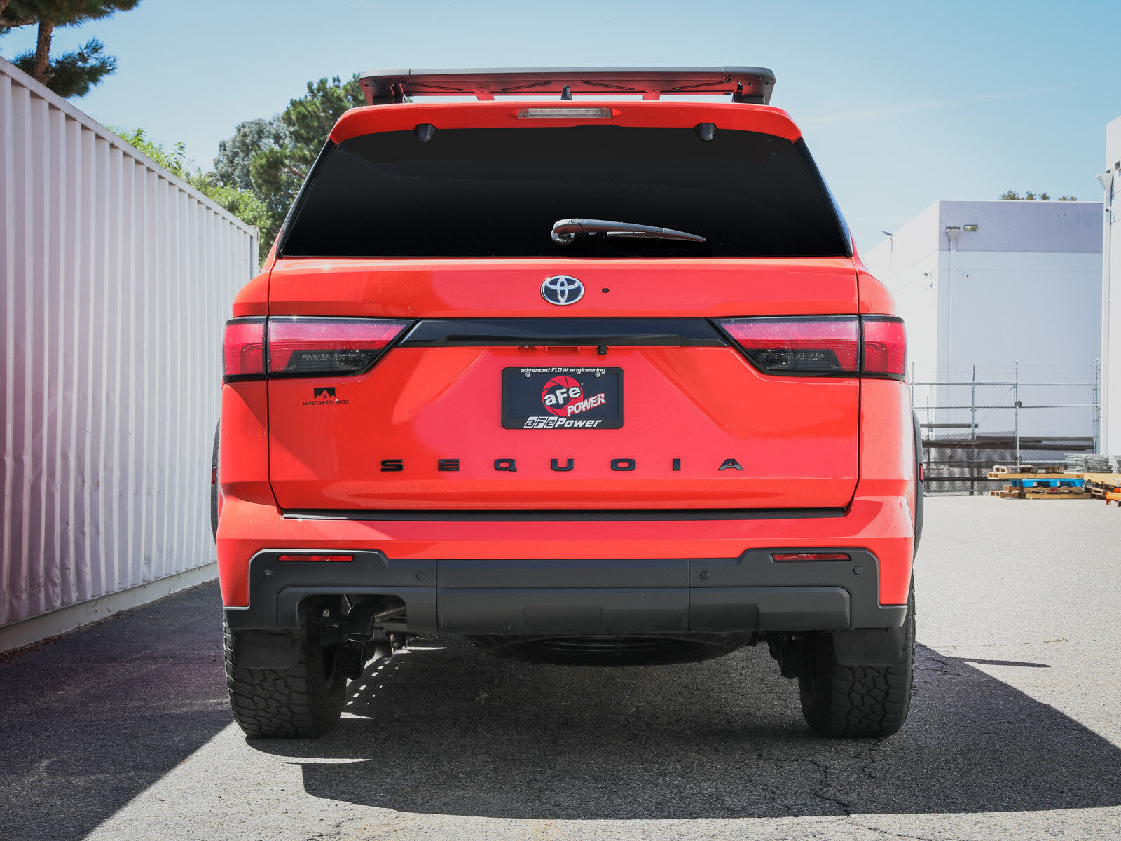 Vulcan Series 2-1/2 Inch to 3 Inch Stainless Steel Cat-Back Hi-Tuck Exhaust System Toyota Sequoia 23-26 V6-3.4L (tt) aFe Power