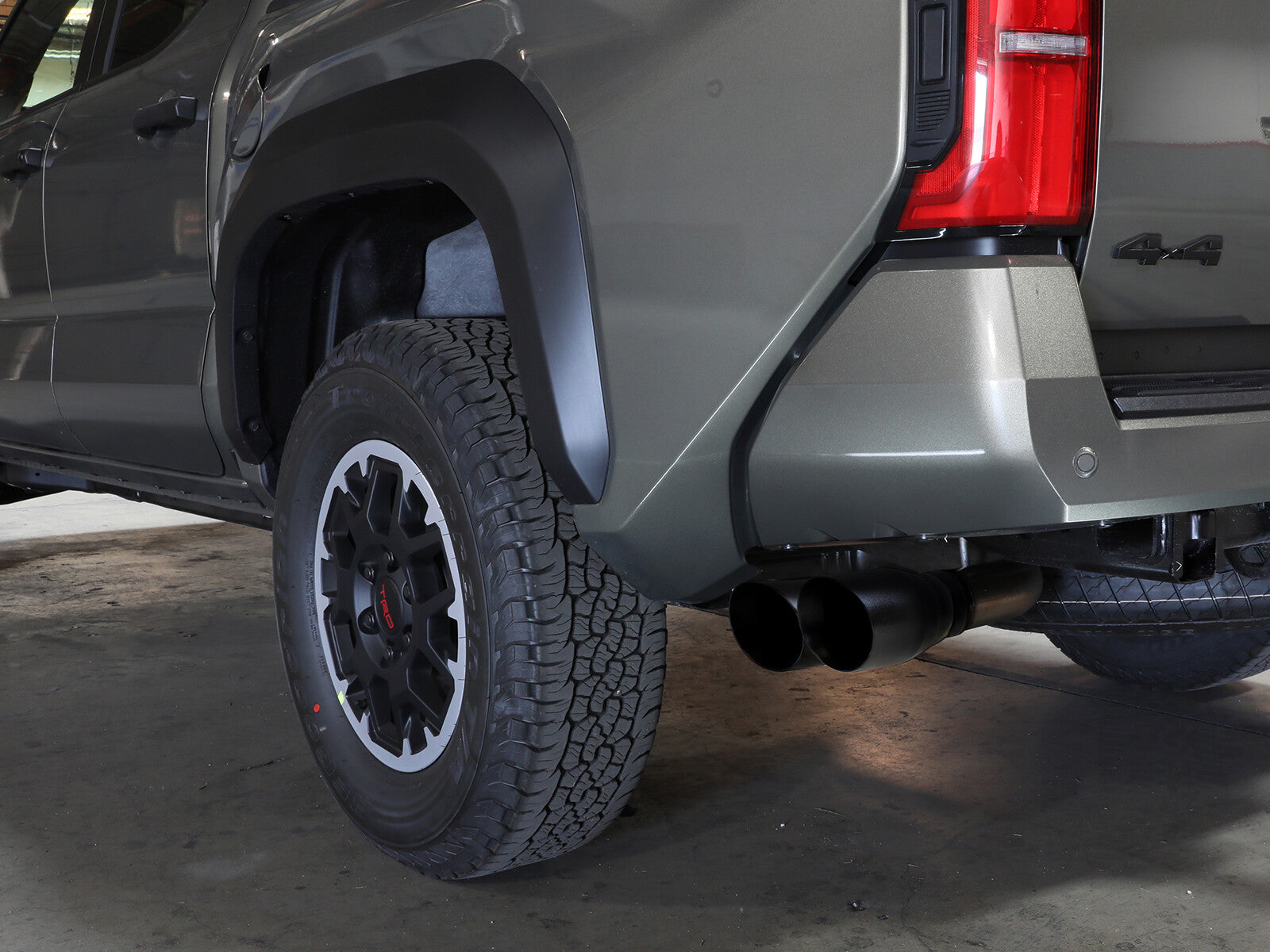 Vulcan Series 2-1/2 Inch to 3 Inch Stainless Steel Cat-Back Exhaust w/ Tip Toyota Tacoma 24-26 L4-2.4L (t) Angled Cut aFe Power