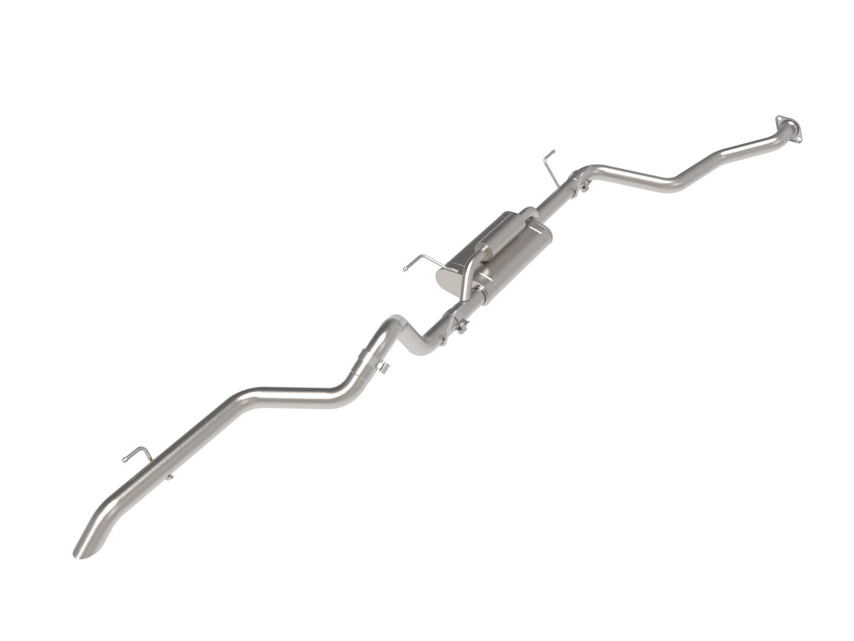 Vulcan Series 2-1/2 Inch 304 Stainless Steel Cat-Back Hi-Tuck Exhaust System Toyota Tacoma 24-26 L4-2.4L (t) aFe Power