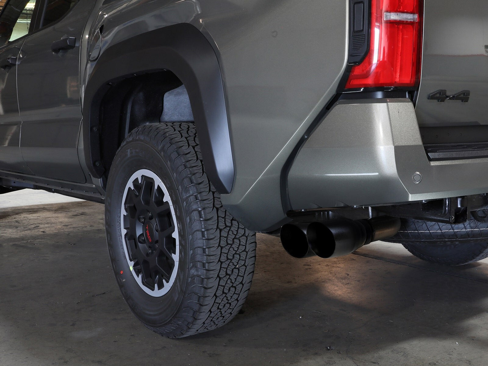 Vulcan Series 2-1/2 Inch to 3 Inch Stainless Steel Cat-Back Exhaust w/ Tip Toyota Tacoma 24-26 L4-2.4L (t) Slant Cut aFe Power